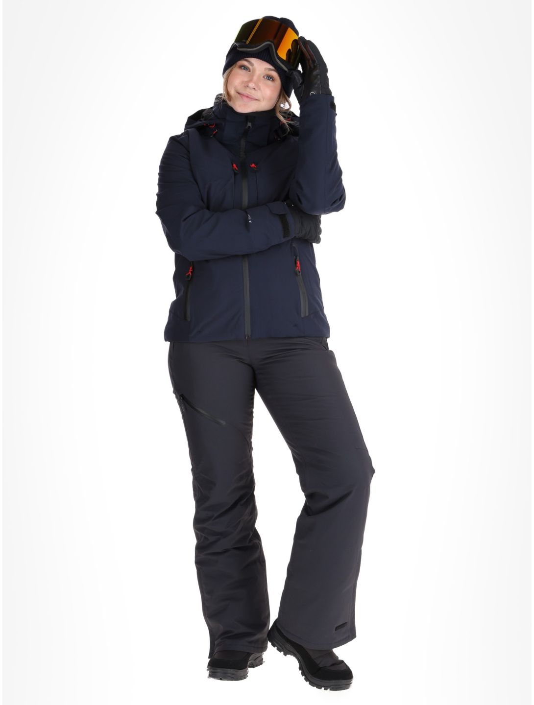 Icepeak, Fayette veste de ski femmes Dark Blue bleu 