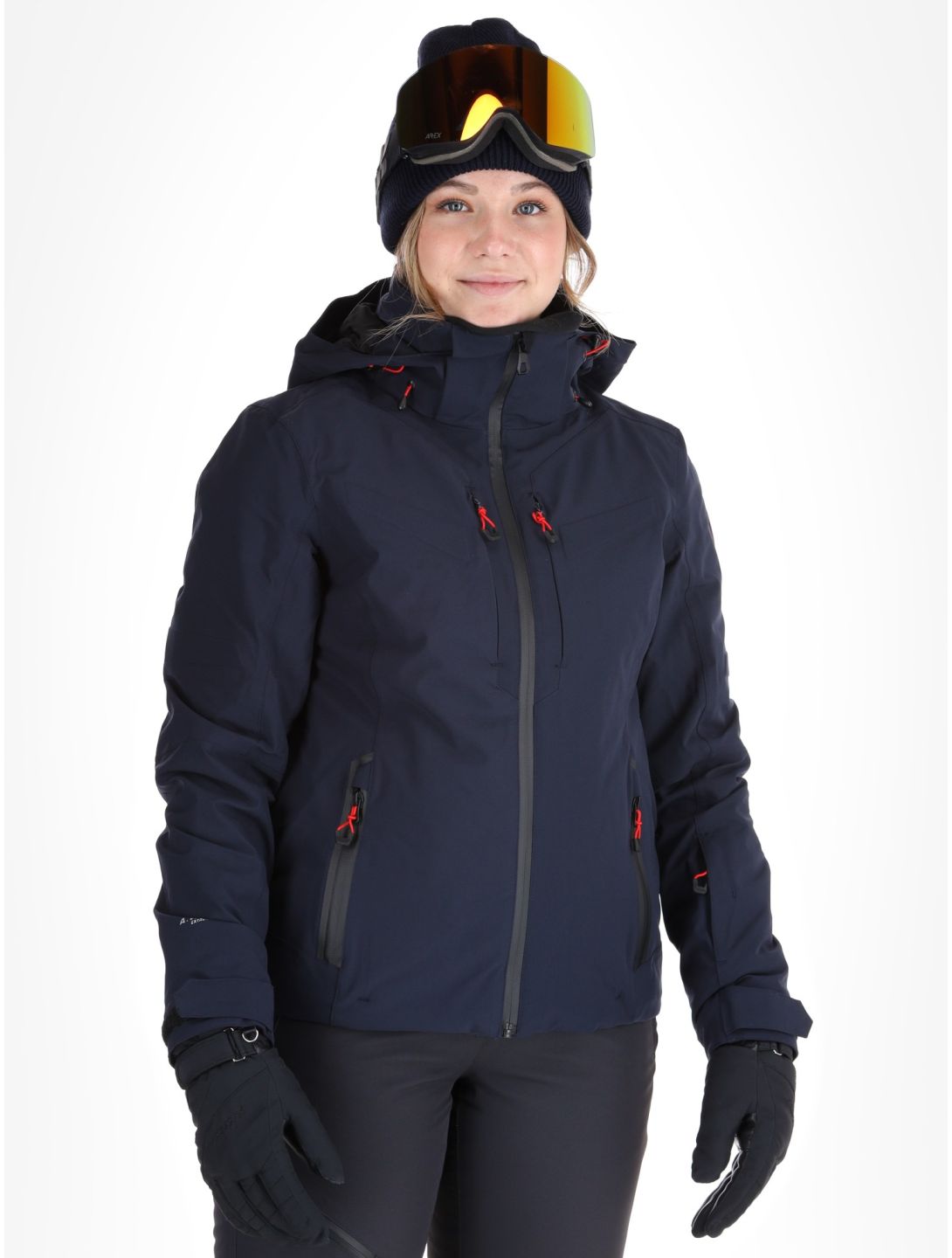 Icepeak, Fayette veste de ski femmes Dark Blue bleu 