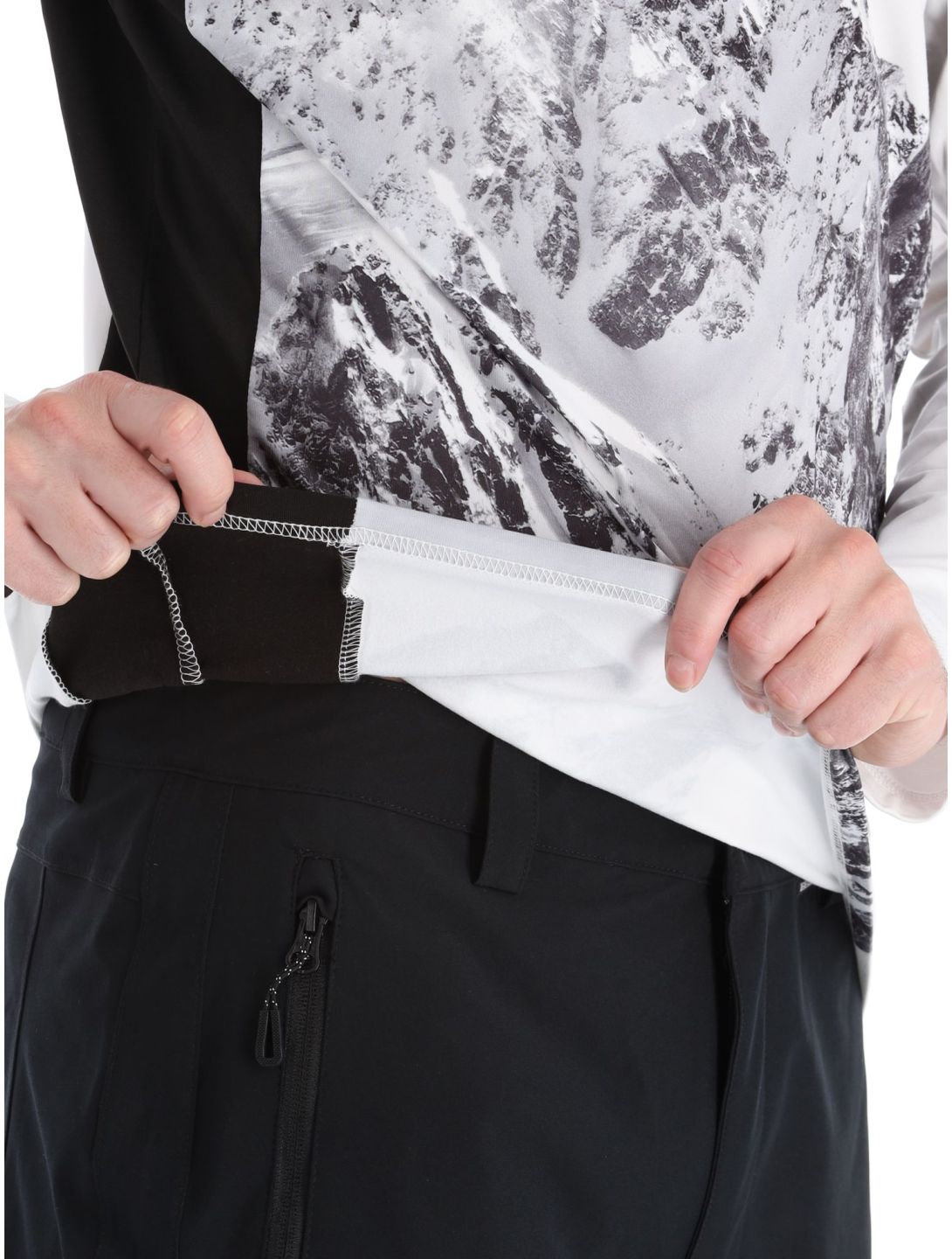 Icepeak, Fennville pull de ski hommes Optic White blanc 