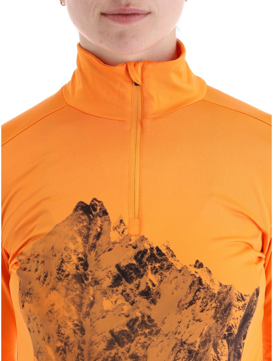 Icepeak, Fenton pull de ski femmes Abricot orange 