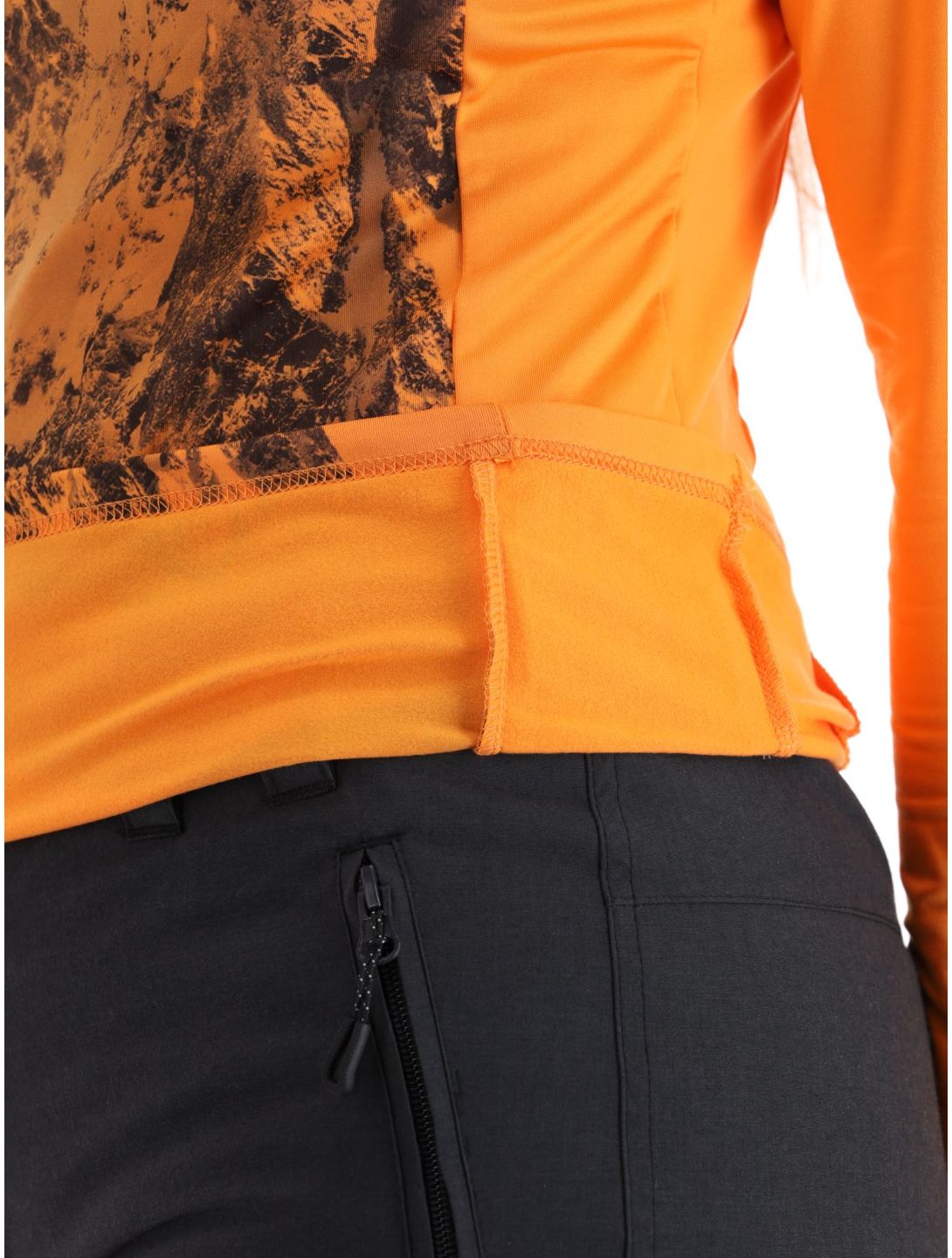 Icepeak, Fenton pull de ski femmes Abricot orange 