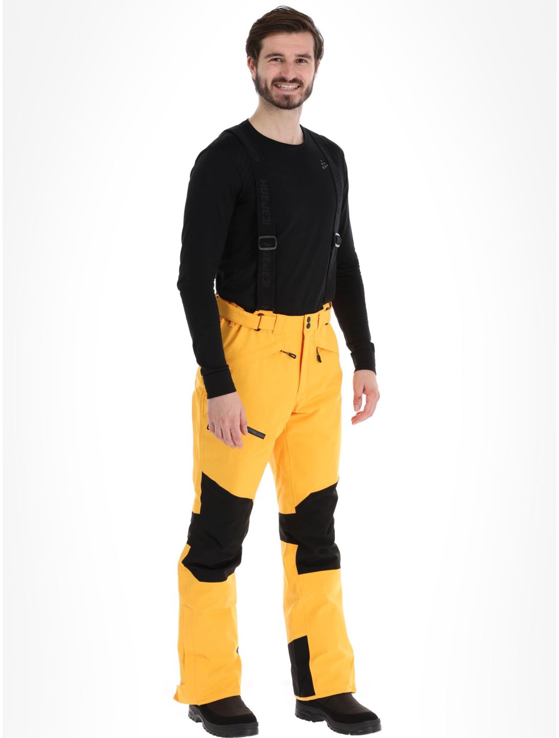 Icepeak, Ferrara pantalon de ski hommes Yellow jaune 