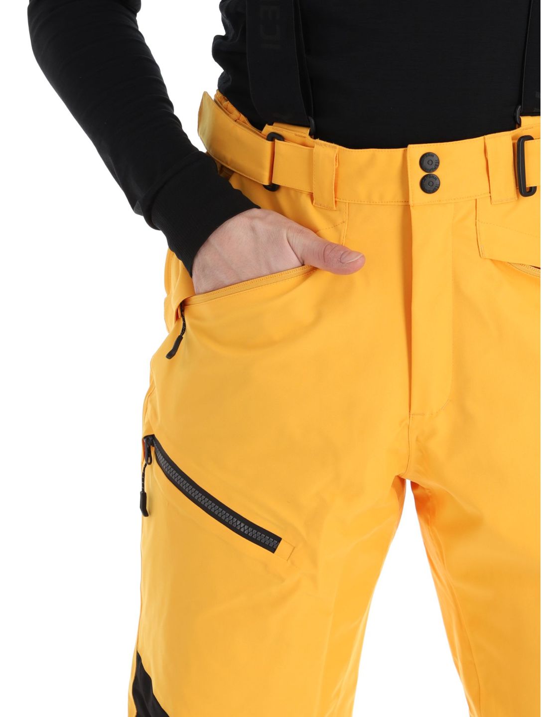 Icepeak, Ferrara pantalon de ski hommes Yellow jaune 