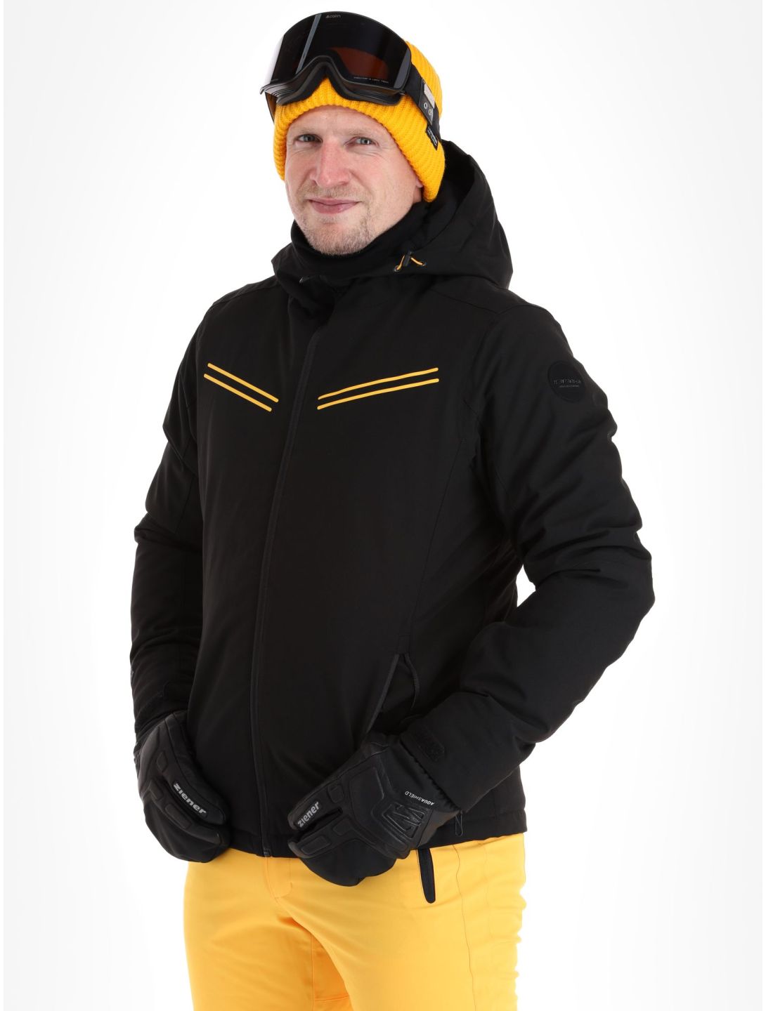 Icepeak, Festus veste de ski hommes Black noir 