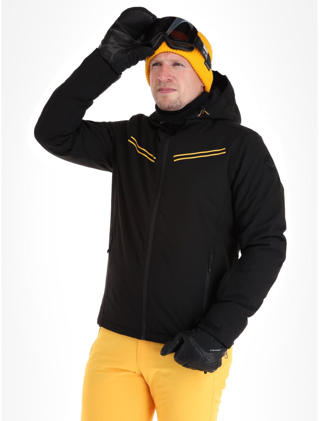 Icepeak, Festus veste de ski hommes Black noir 