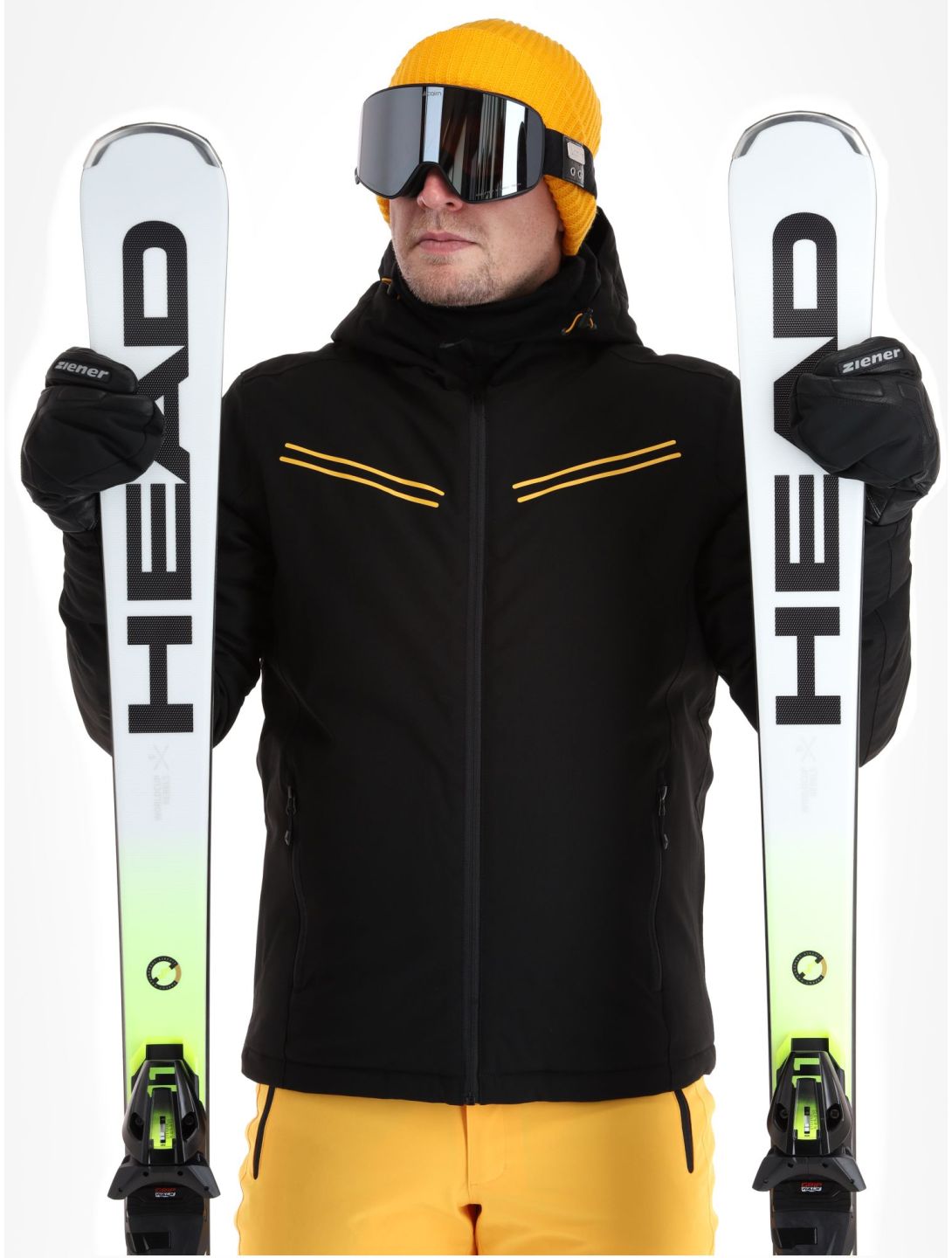 Icepeak, Festus veste de ski hommes Black noir 