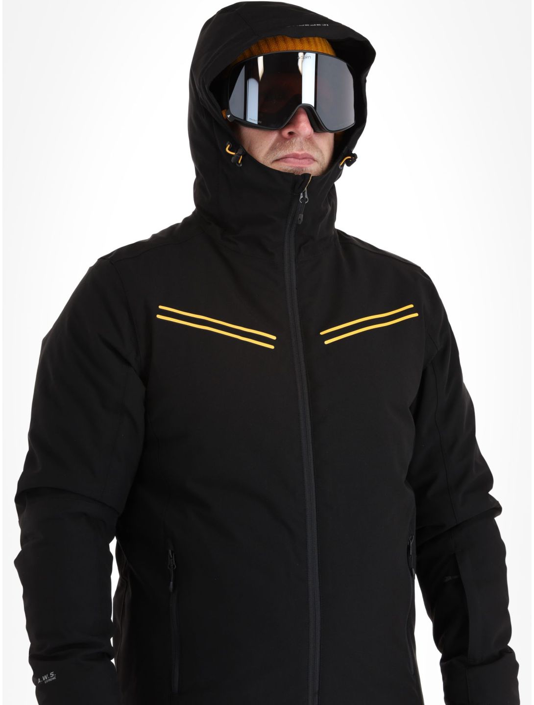 Icepeak, Festus veste de ski hommes Black noir 