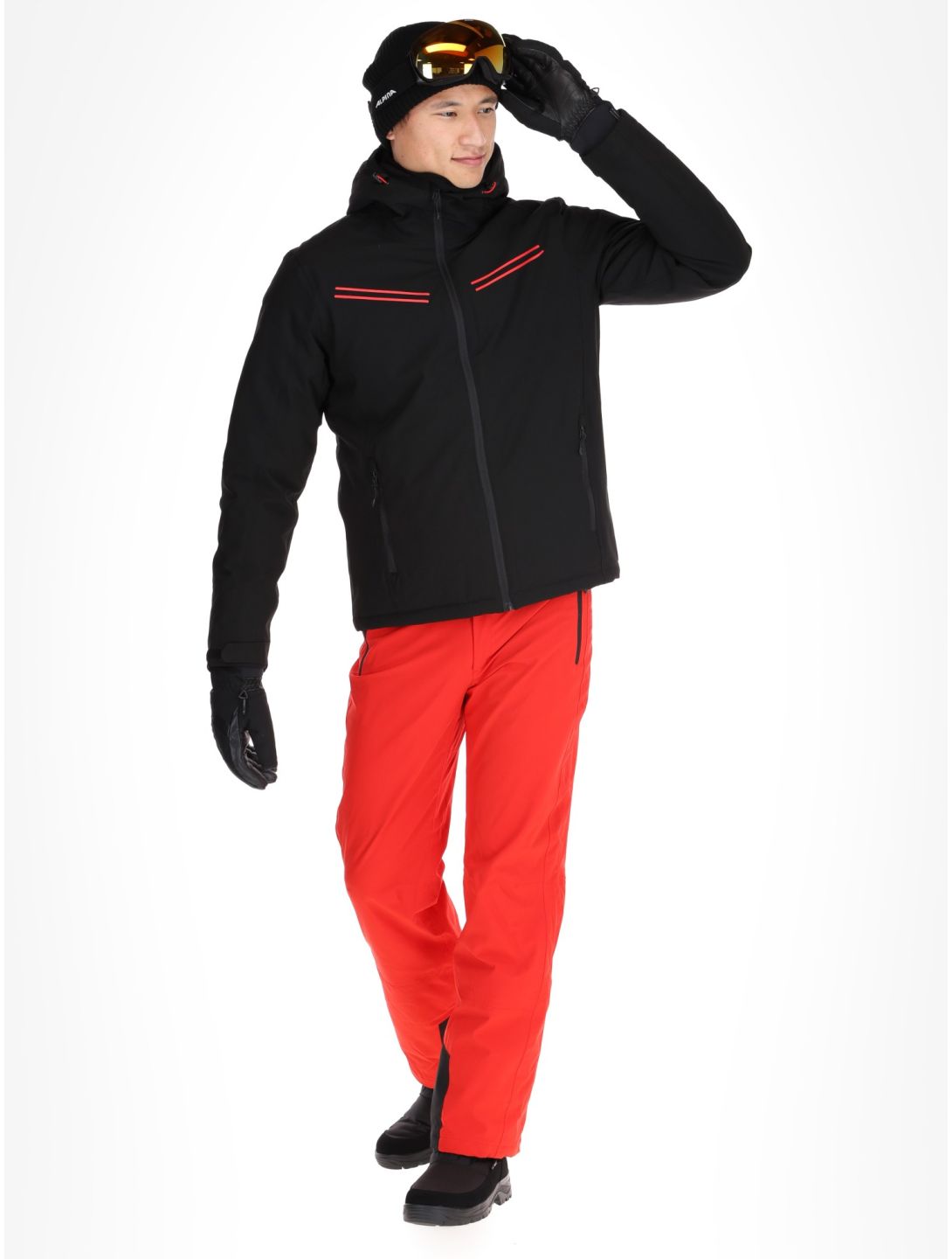 Icepeak, Festus veste de ski hommes Black noir 