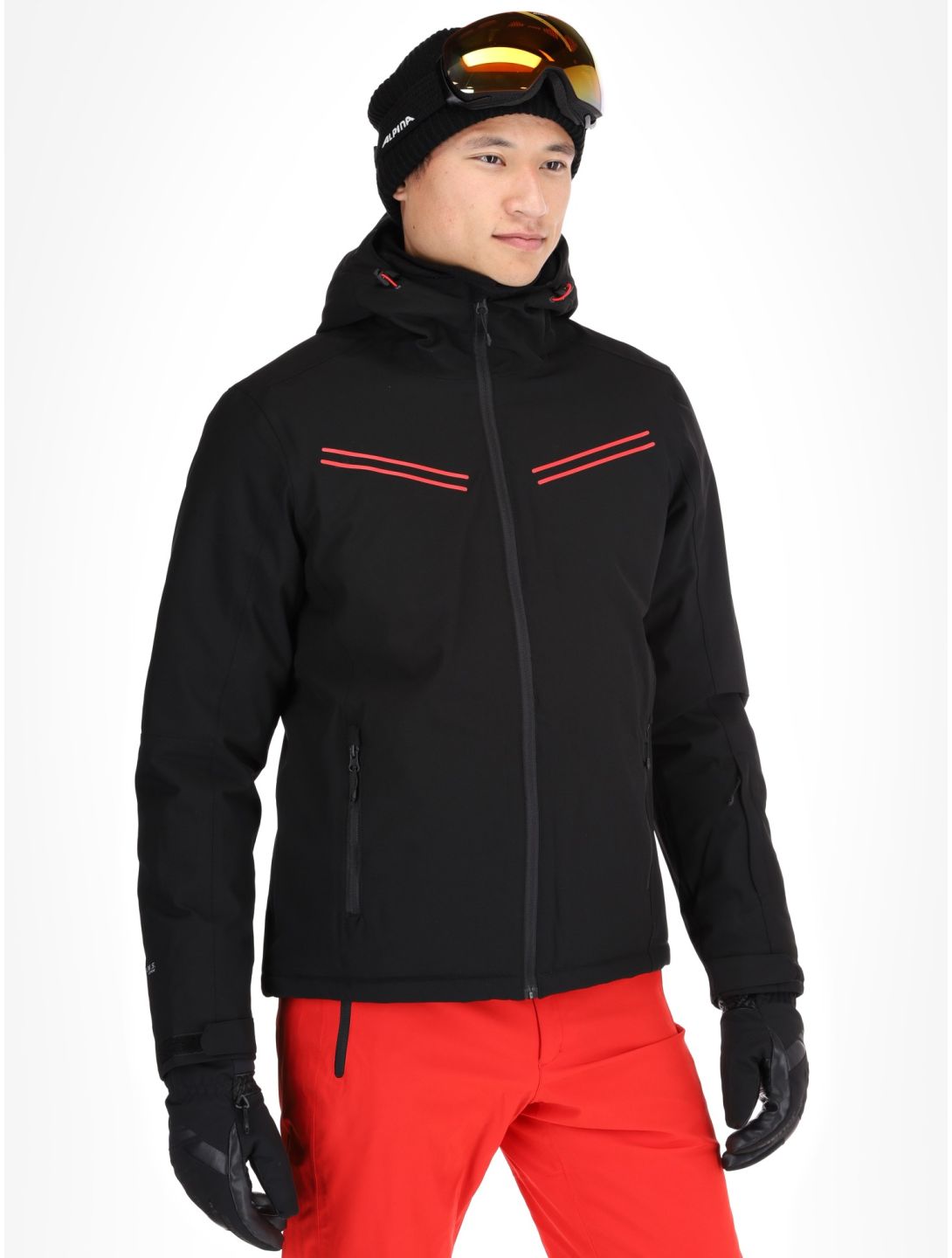 Icepeak, Festus veste de ski hommes Black noir 