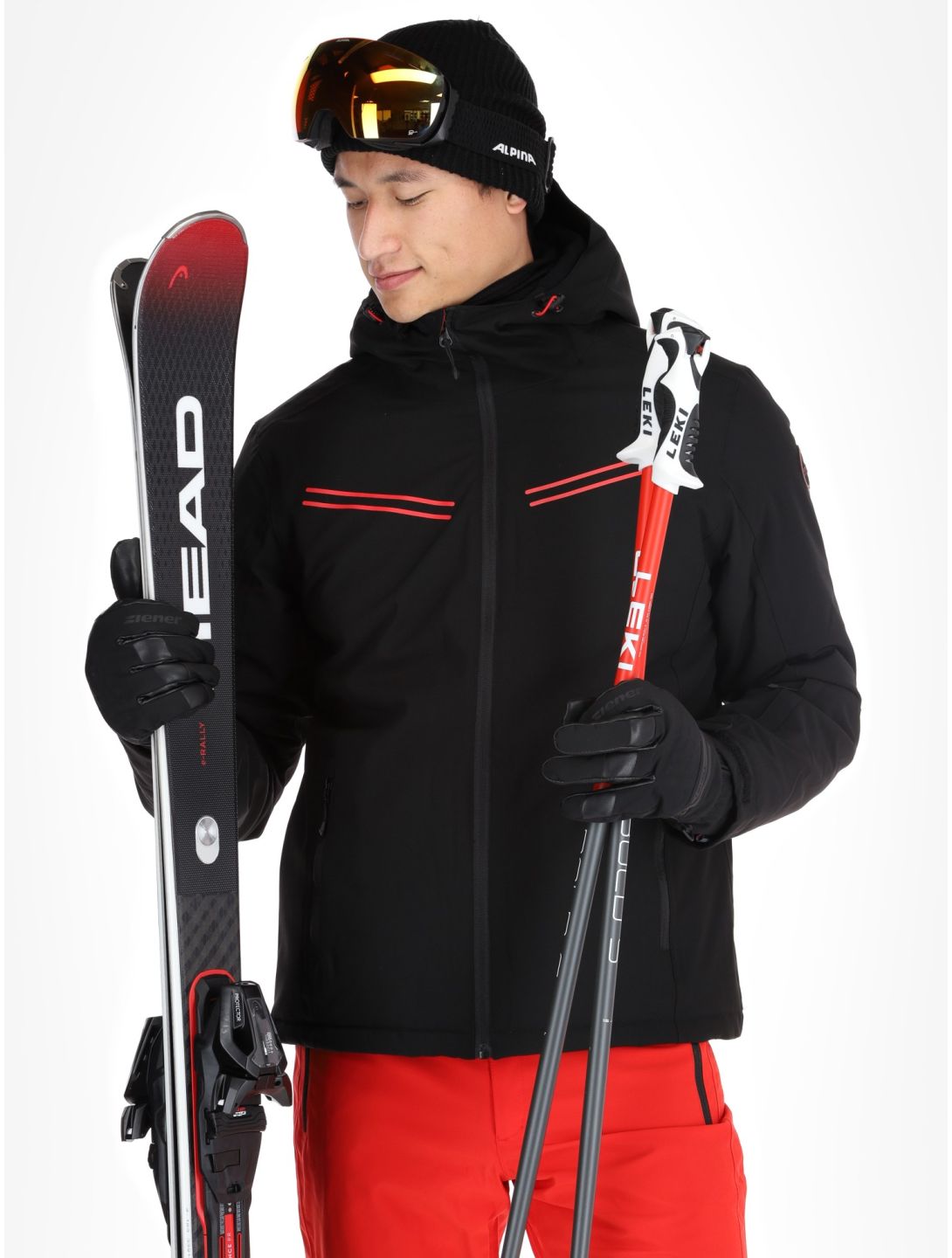 Icepeak, Festus veste de ski hommes Black noir 