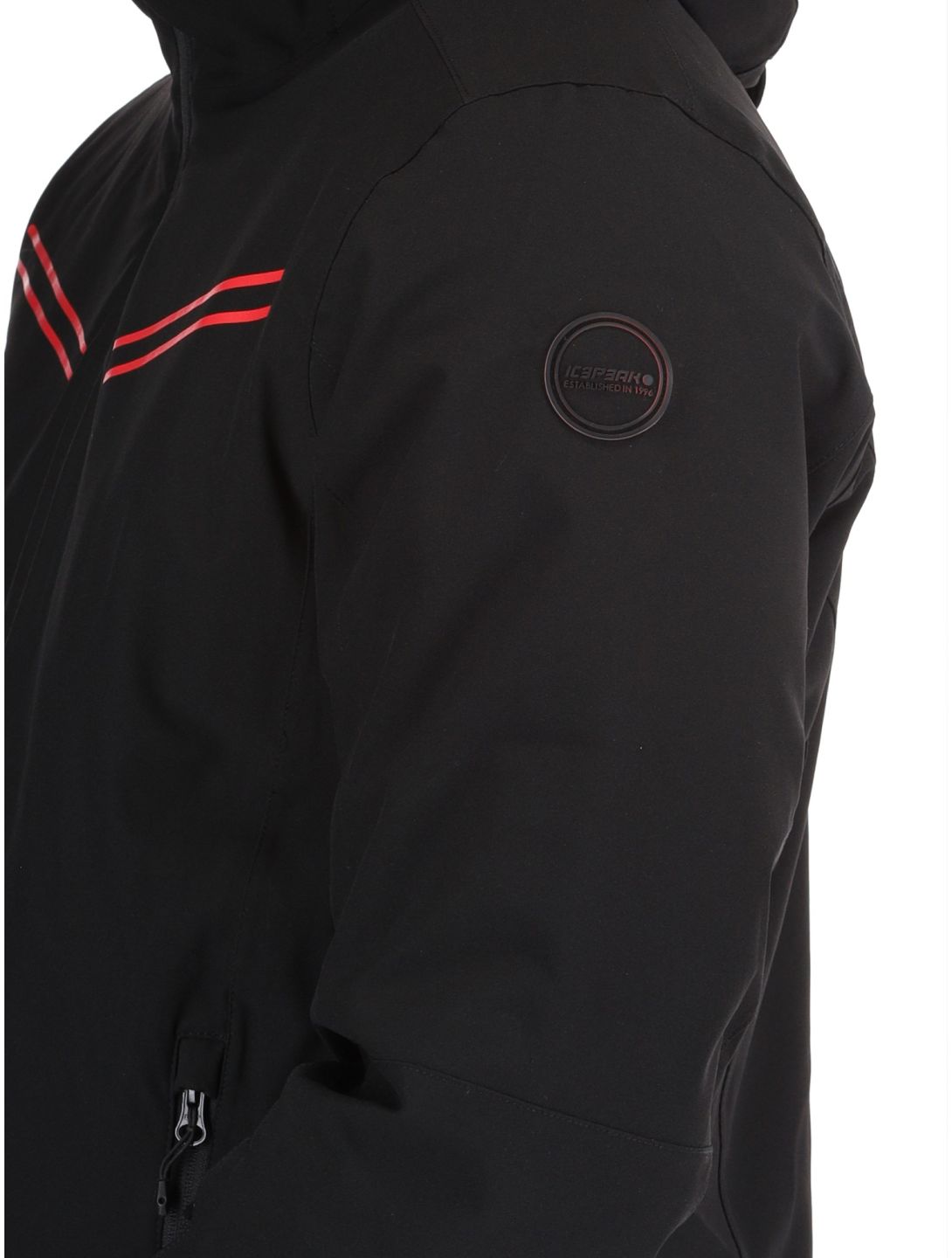 Icepeak, Festus veste de ski hommes Black noir 