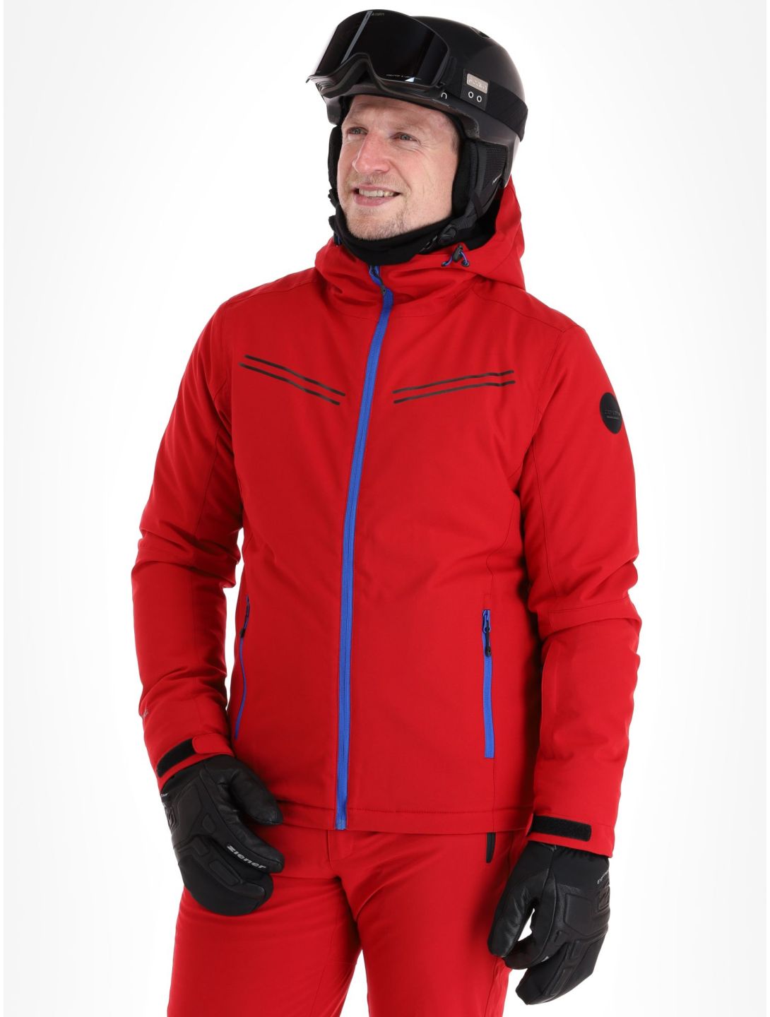 Icepeak, Festus veste de ski hommes Burgundy bordeaux 