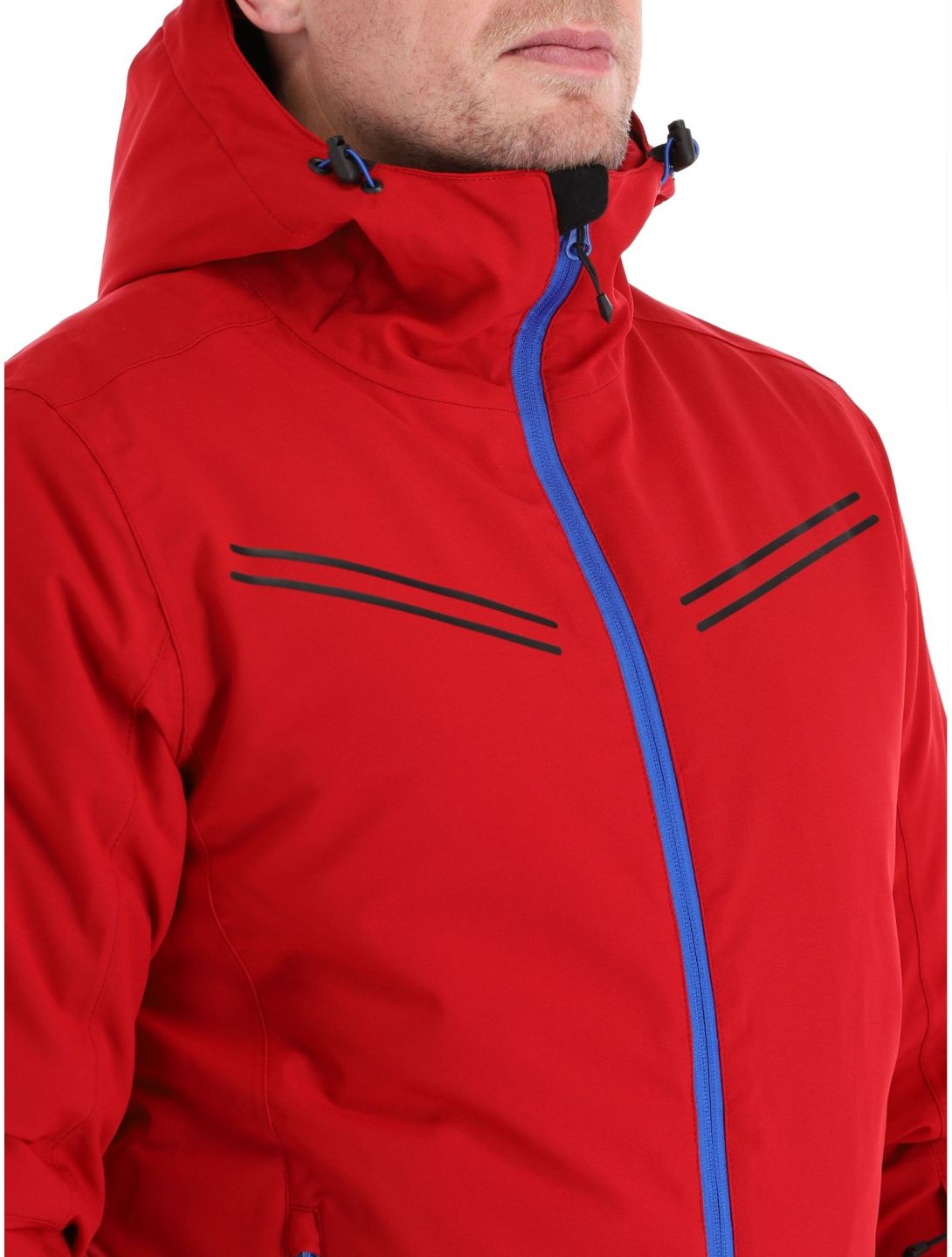 Icepeak, Festus veste de ski hommes Burgundy bordeaux 