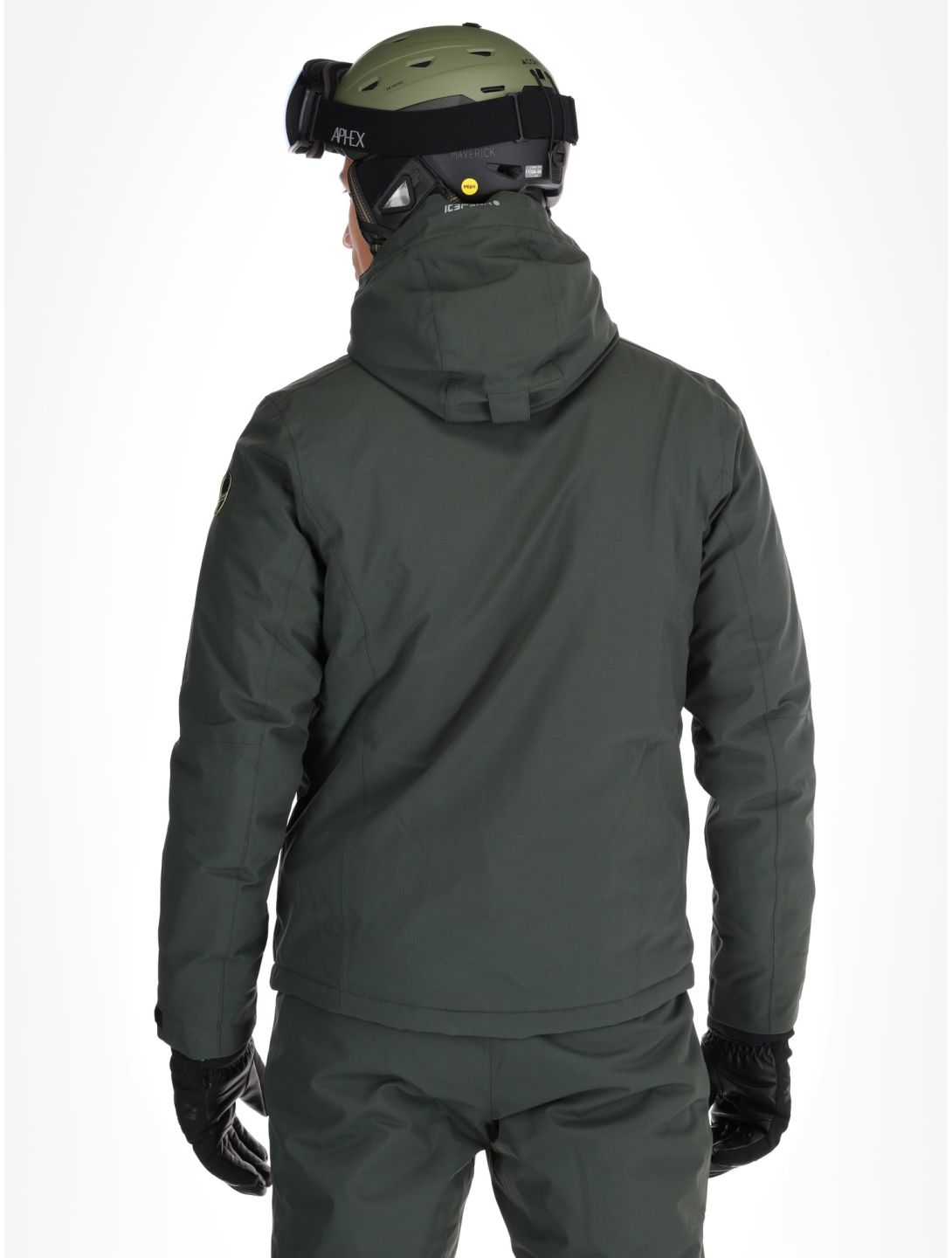 Icepeak, Festus veste de ski hommes Dark Olive vert 