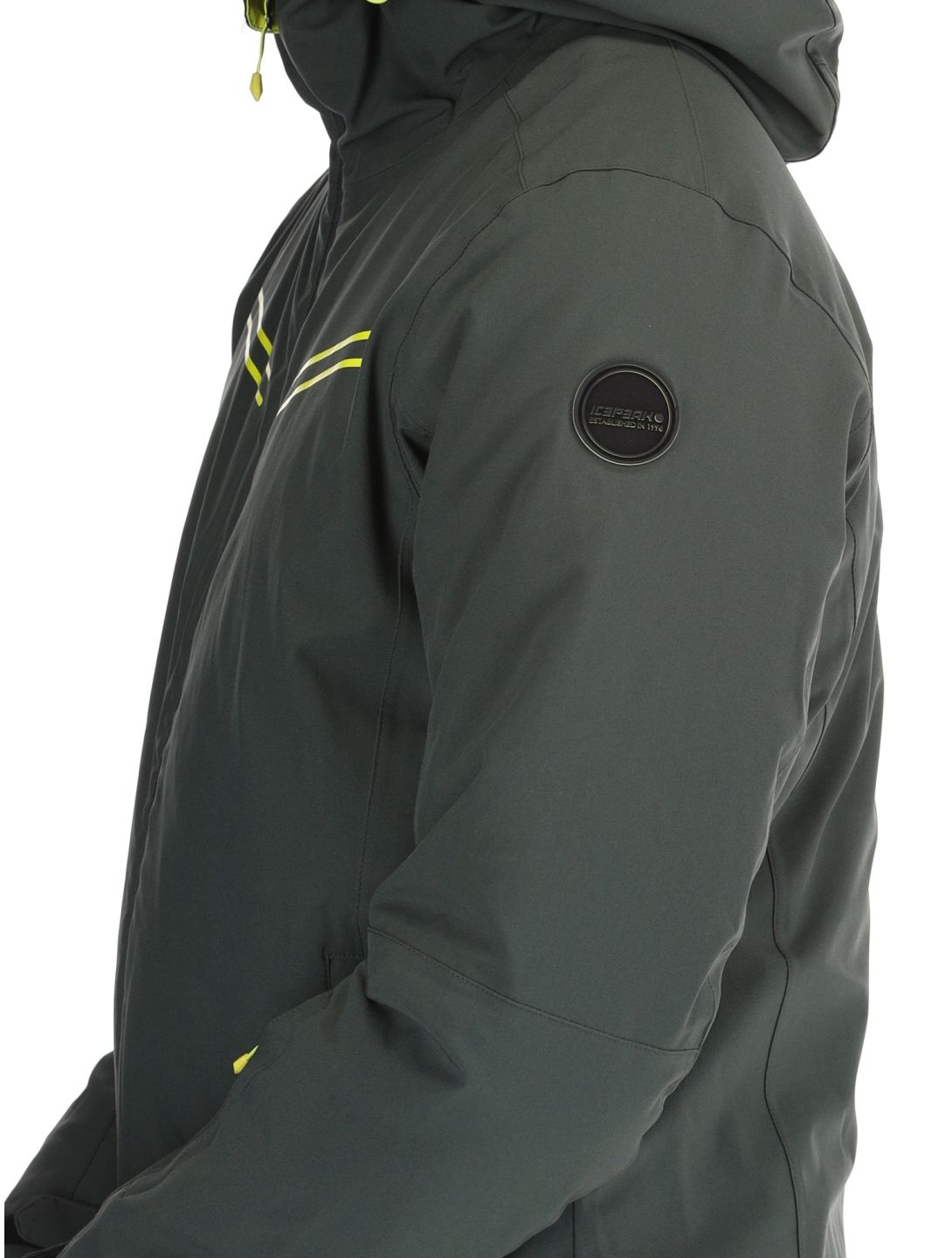 Icepeak, Festus veste de ski hommes Dark Olive vert 