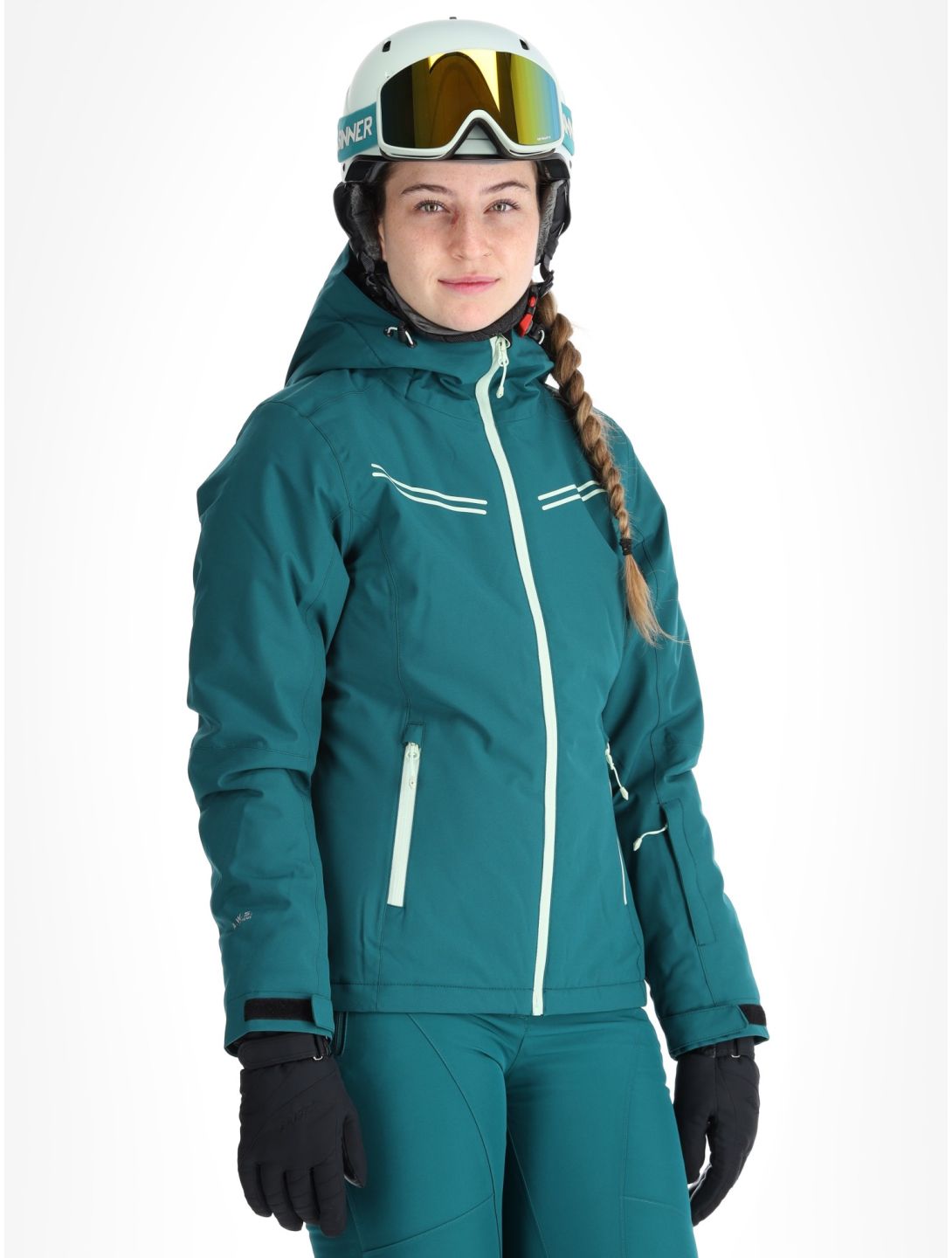 Icepeak, Fife veste de ski femmes Antique Green vert 