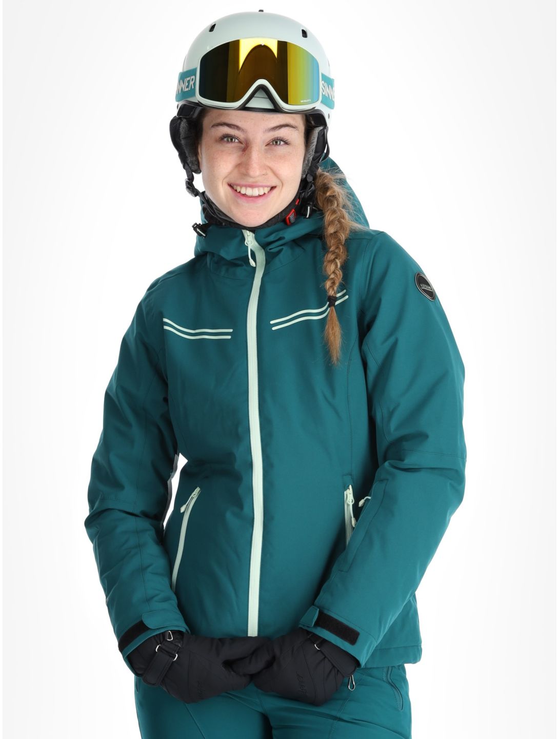 Icepeak, Fife veste de ski femmes Antique Green vert 