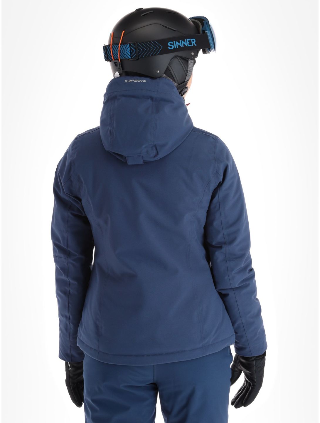 Icepeak, Fife veste de ski femmes Dark Blue bleu 