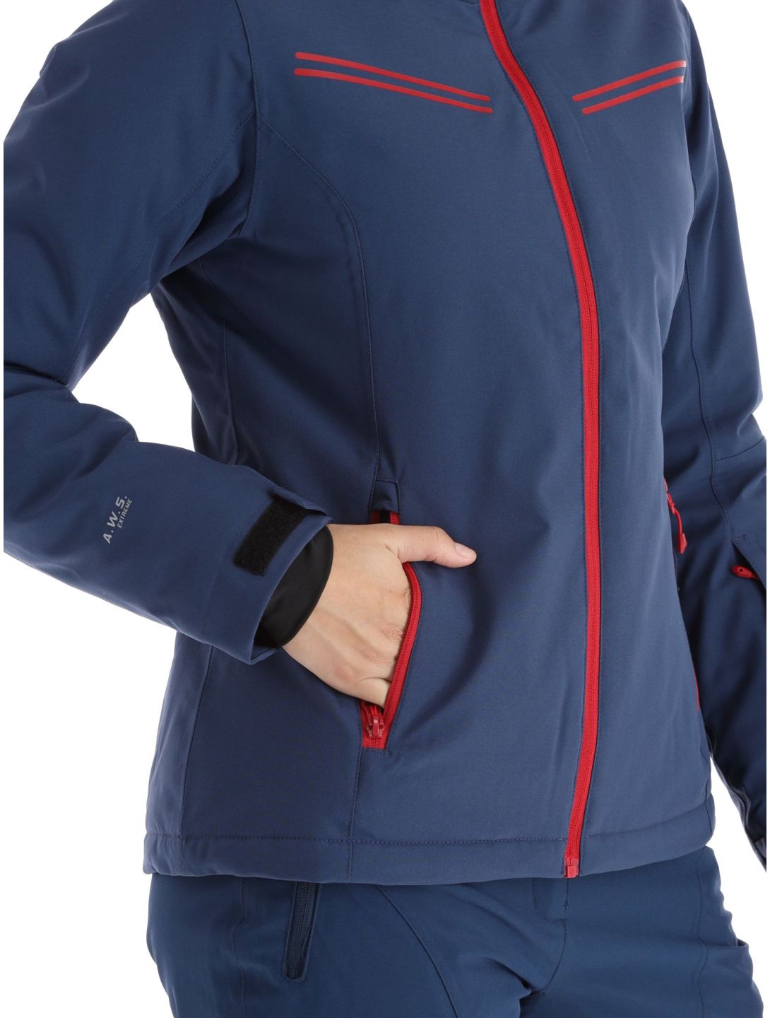 Icepeak, Fife veste de ski femmes Dark Blue bleu 