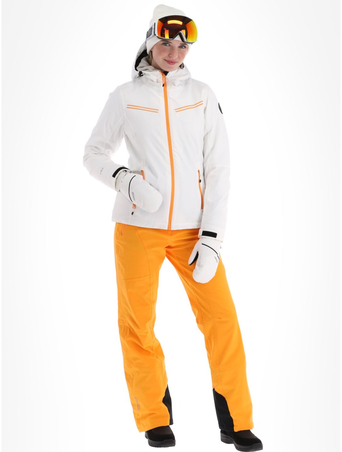 Icepeak, Fife veste de ski femmes Optic White blanc 