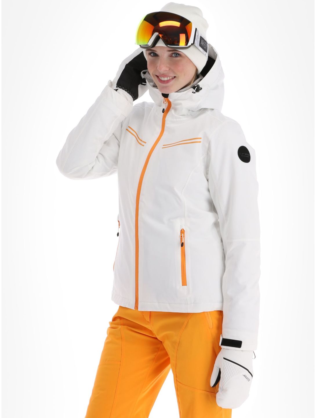 Icepeak, Fife veste de ski femmes Optic White blanc 