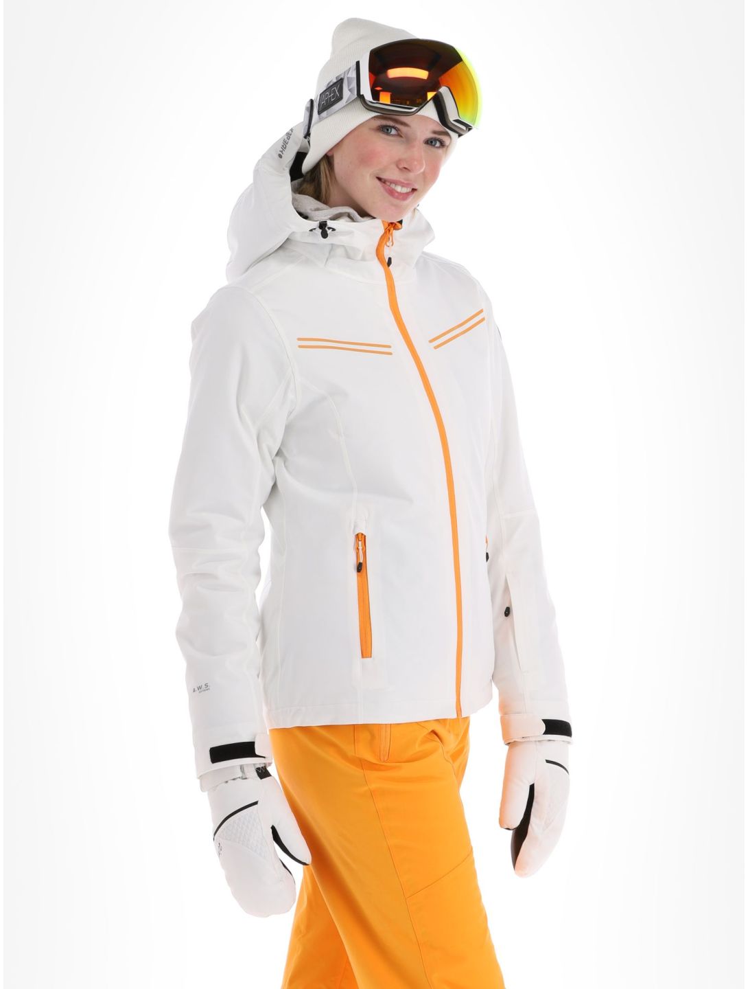 Icepeak, Fife veste de ski femmes Optic White blanc 