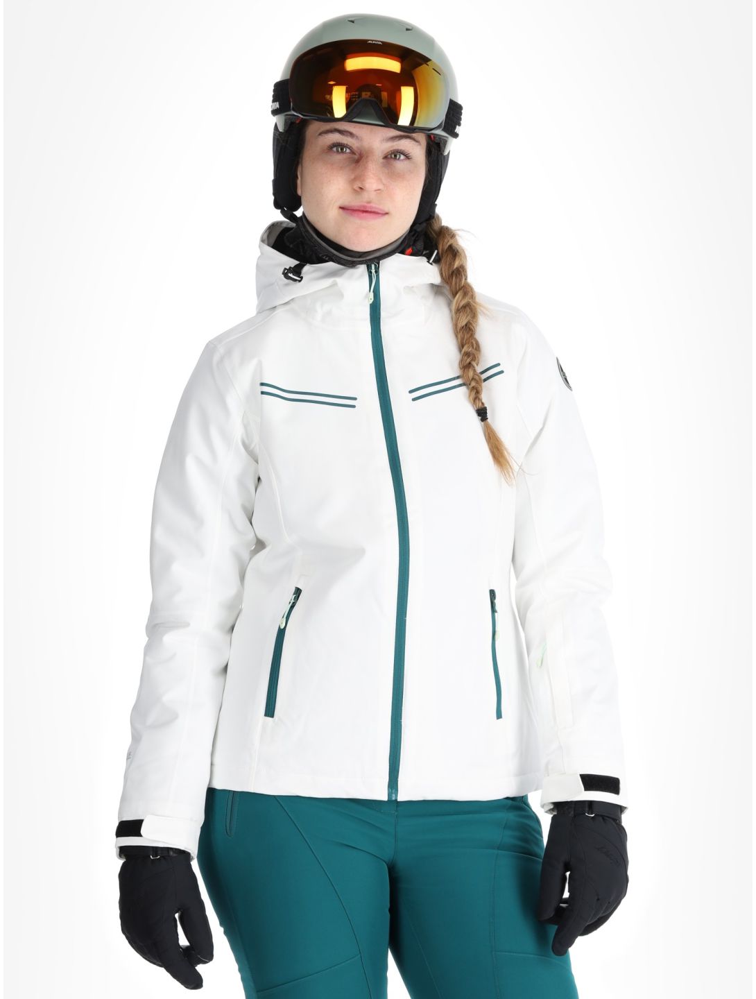 Icepeak, Fife veste de ski femmes Optic White blanc 