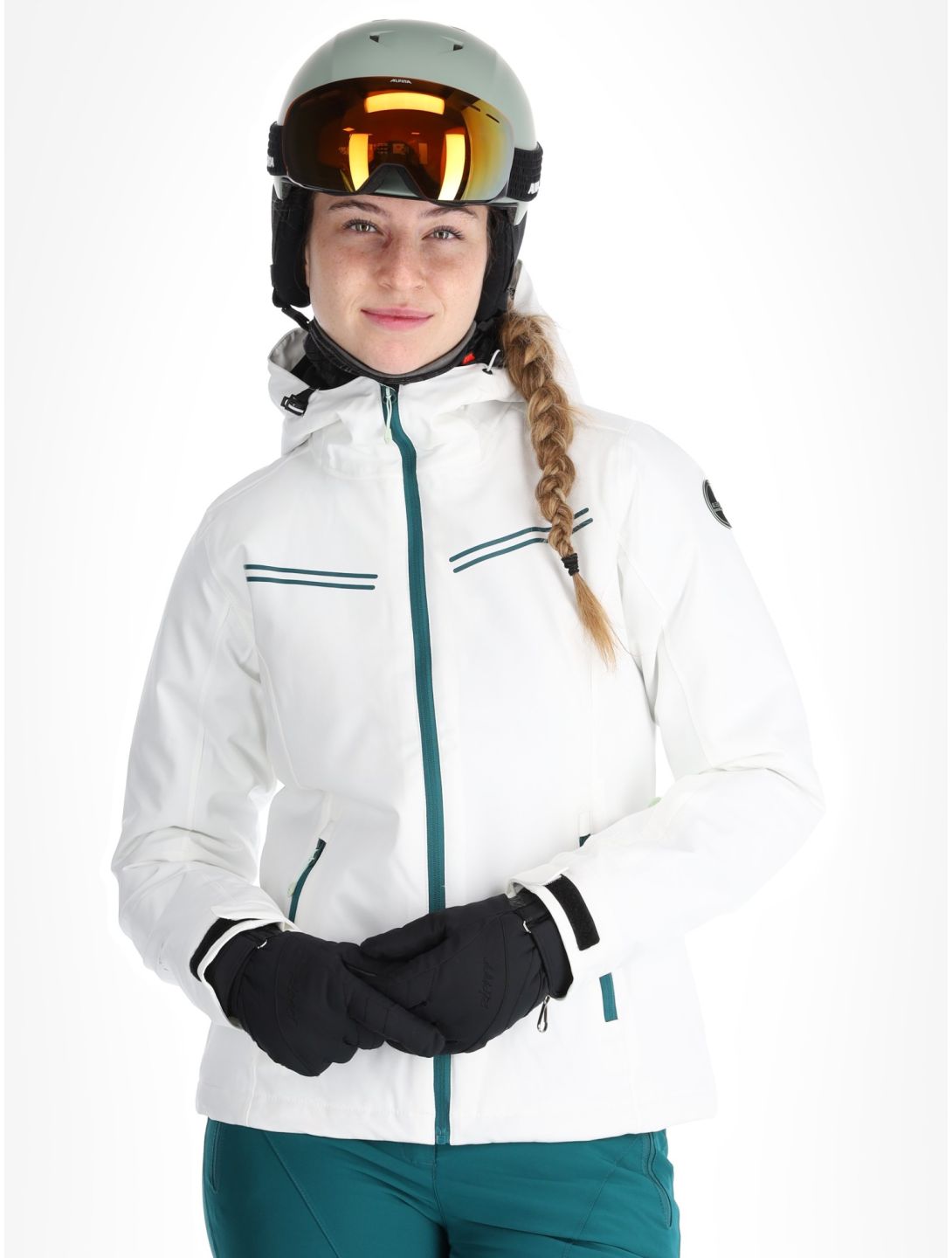 Icepeak, Fife veste de ski femmes Optic White blanc 