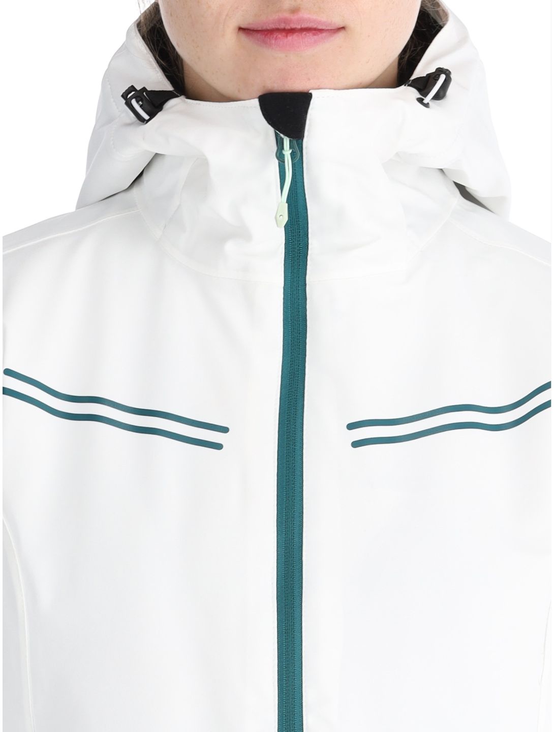 Icepeak, Fife veste de ski femmes Optic White blanc 