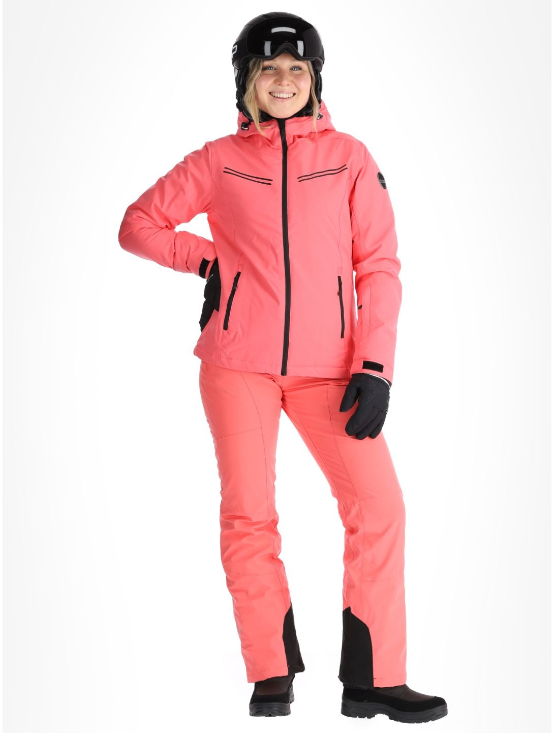 Icepeak, Fife veste de ski femmes Pink rose 