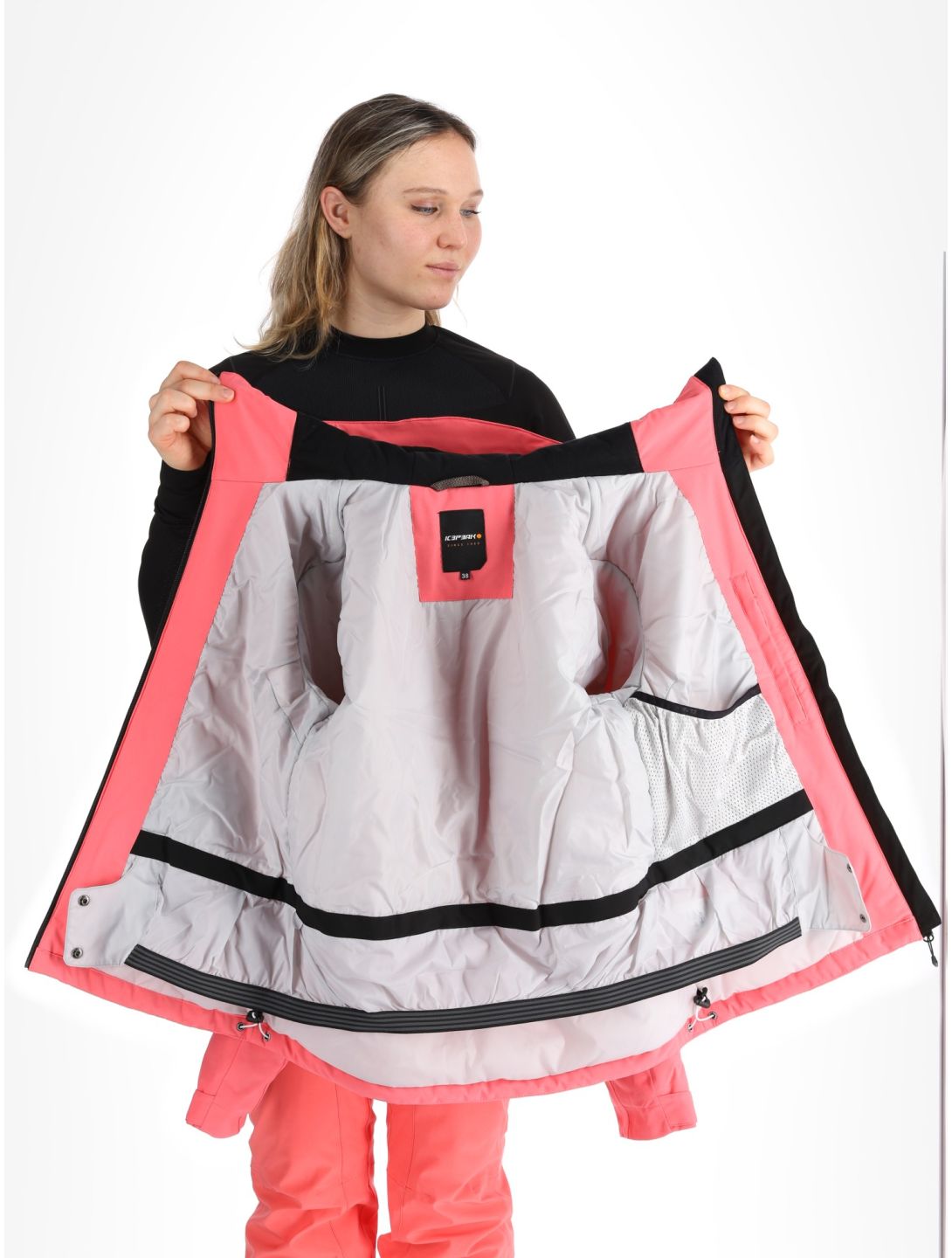 Icepeak, Fife veste de ski femmes Pink rose 