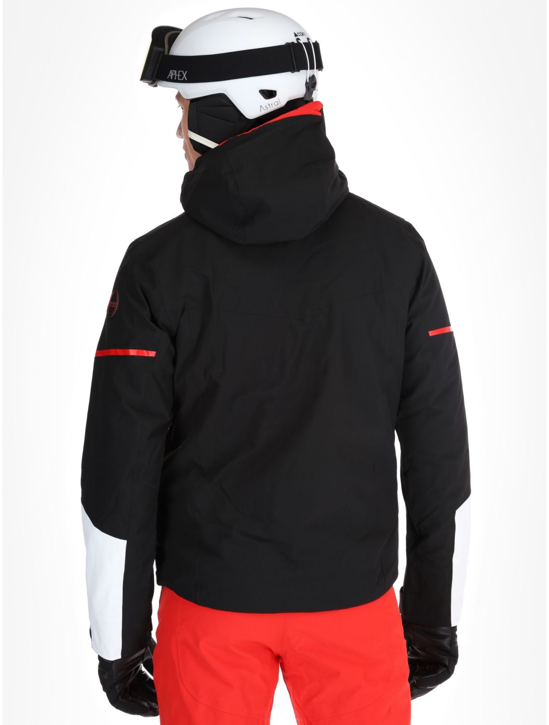 Icepeak, Fircrest veste de ski hommes Black White blanc, noir 