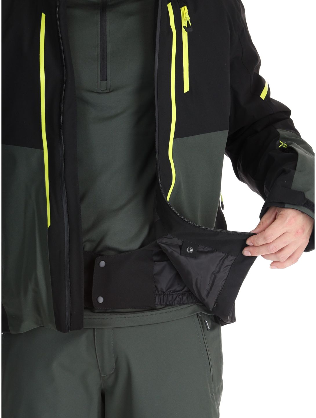 Icepeak, Fircrest veste de ski hommes Black noir 