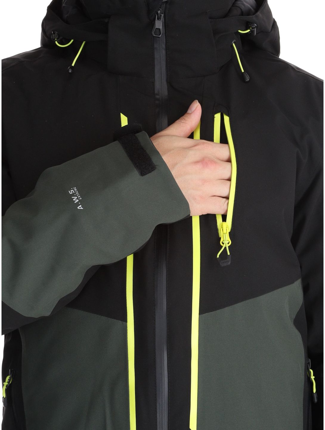 Icepeak, Fircrest veste de ski hommes Black noir 