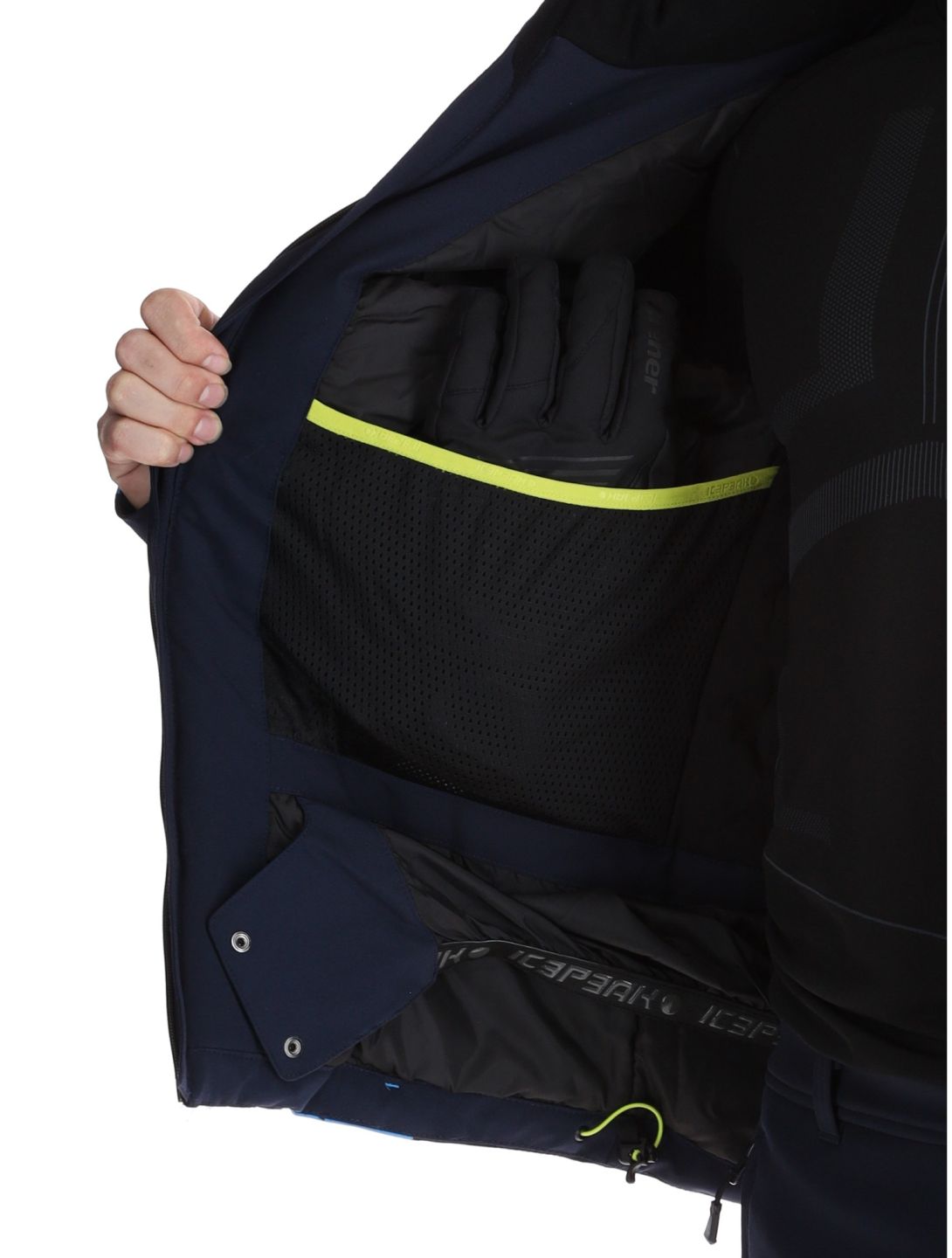 Icepeak, Fircrest veste de ski hommes Dark Blue bleu 