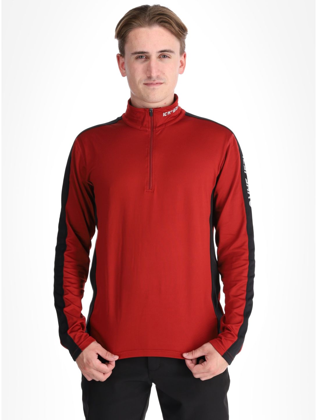 Icepeak, Fleminton pull de ski hommes Cranberry rouge 