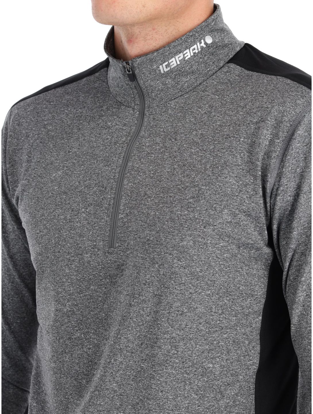 Icepeak, Fleminton pull de ski hommes Lead-Grey gris 