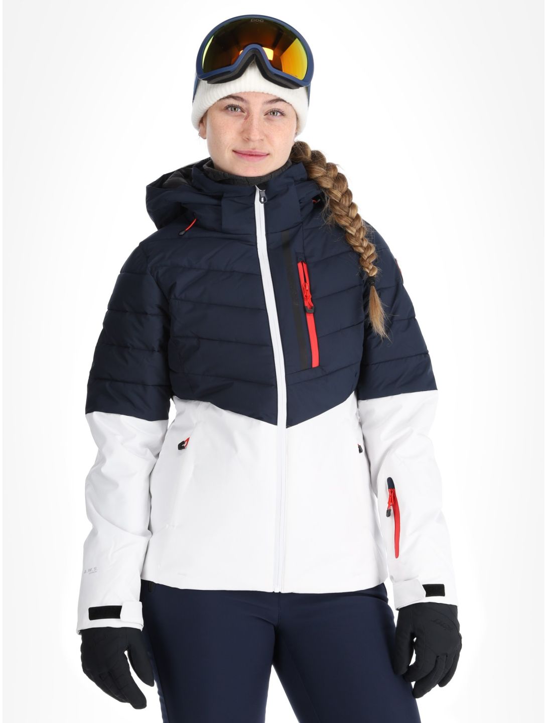 Icepeak, Florala veste de ski femmes Dark Blue bleu 