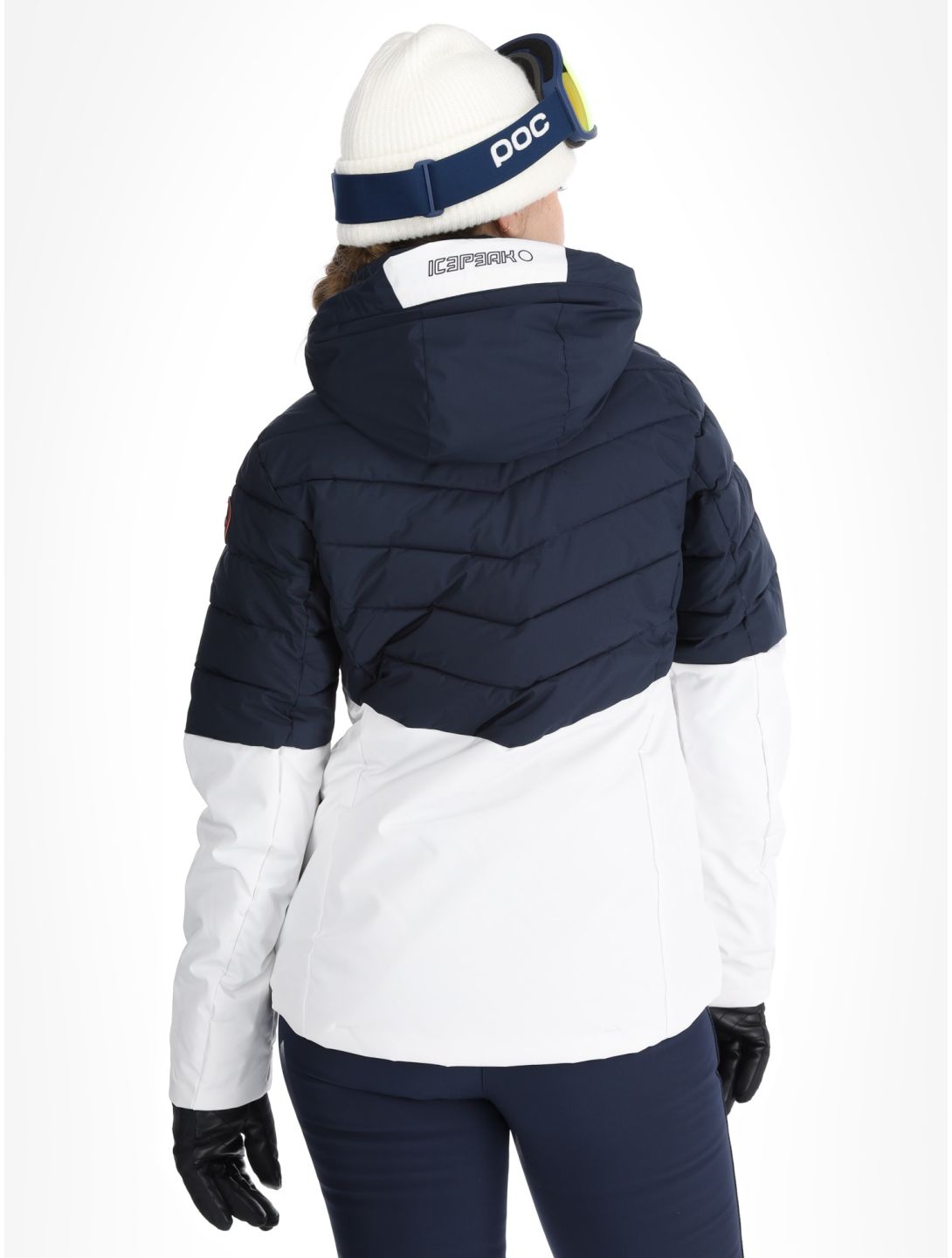 Icepeak, Florala veste de ski femmes Dark Blue bleu 