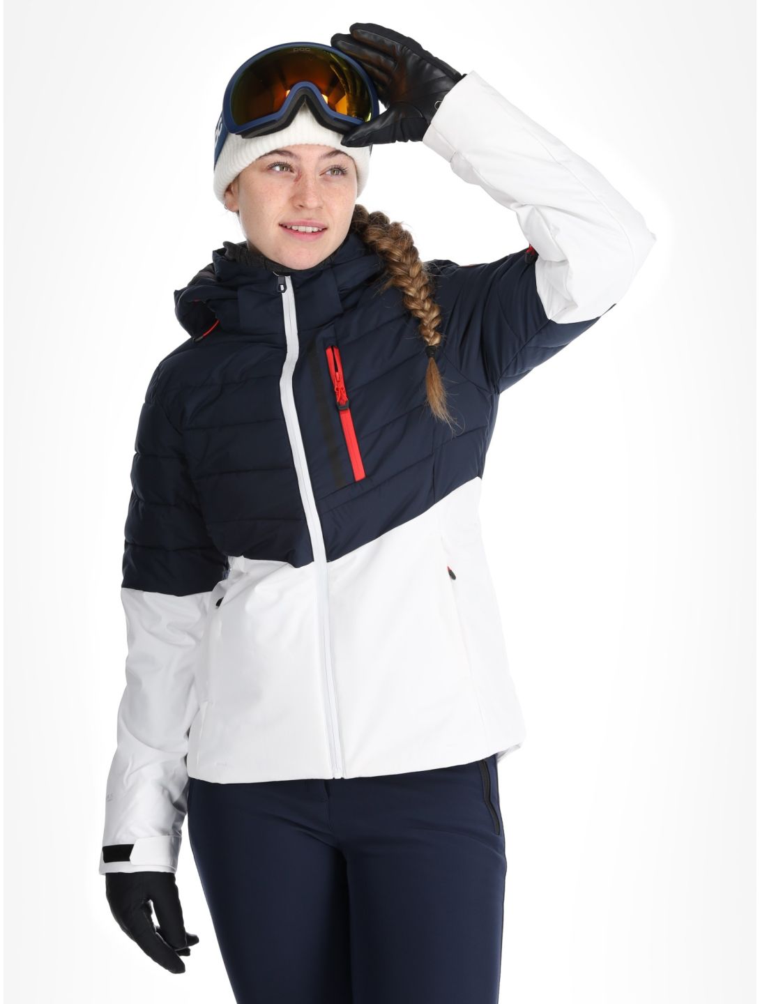 Icepeak, Florala veste de ski femmes Dark Blue bleu 