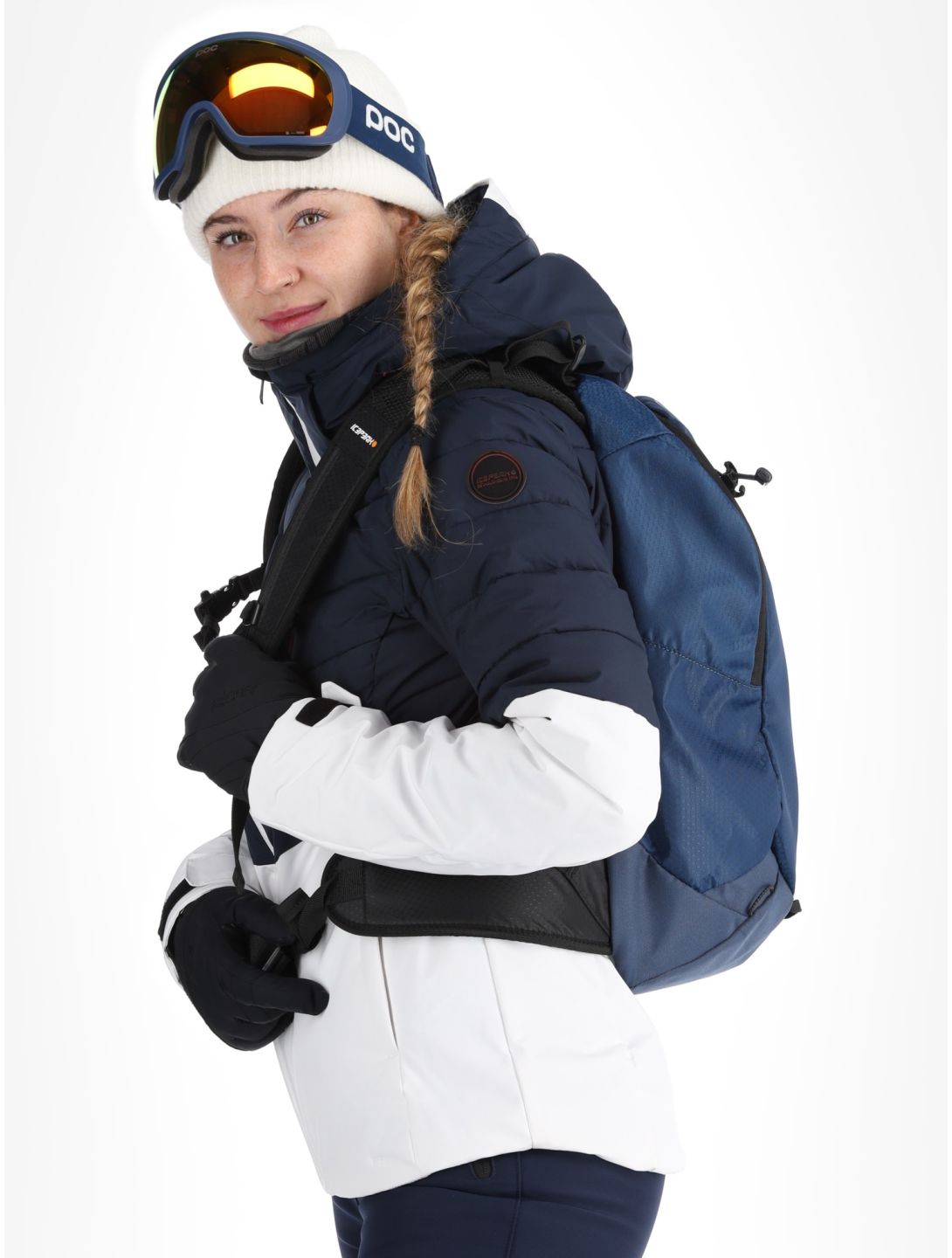 Icepeak, Florala veste de ski femmes Dark Blue bleu 