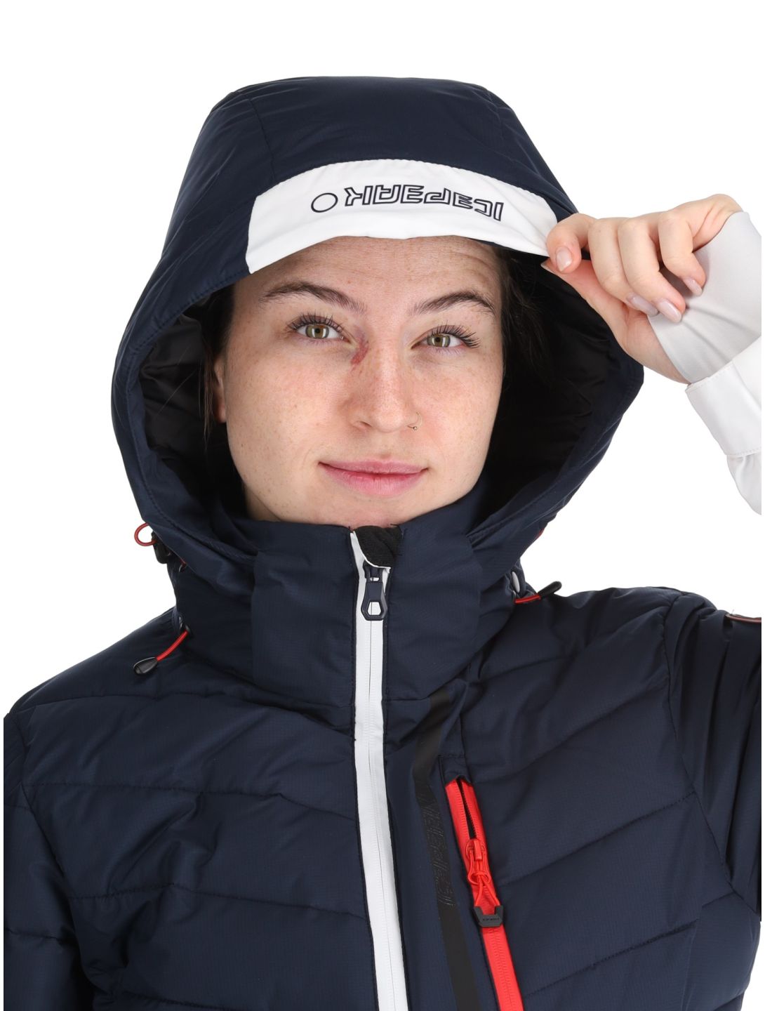 Icepeak, Florala veste de ski femmes Dark Blue bleu 