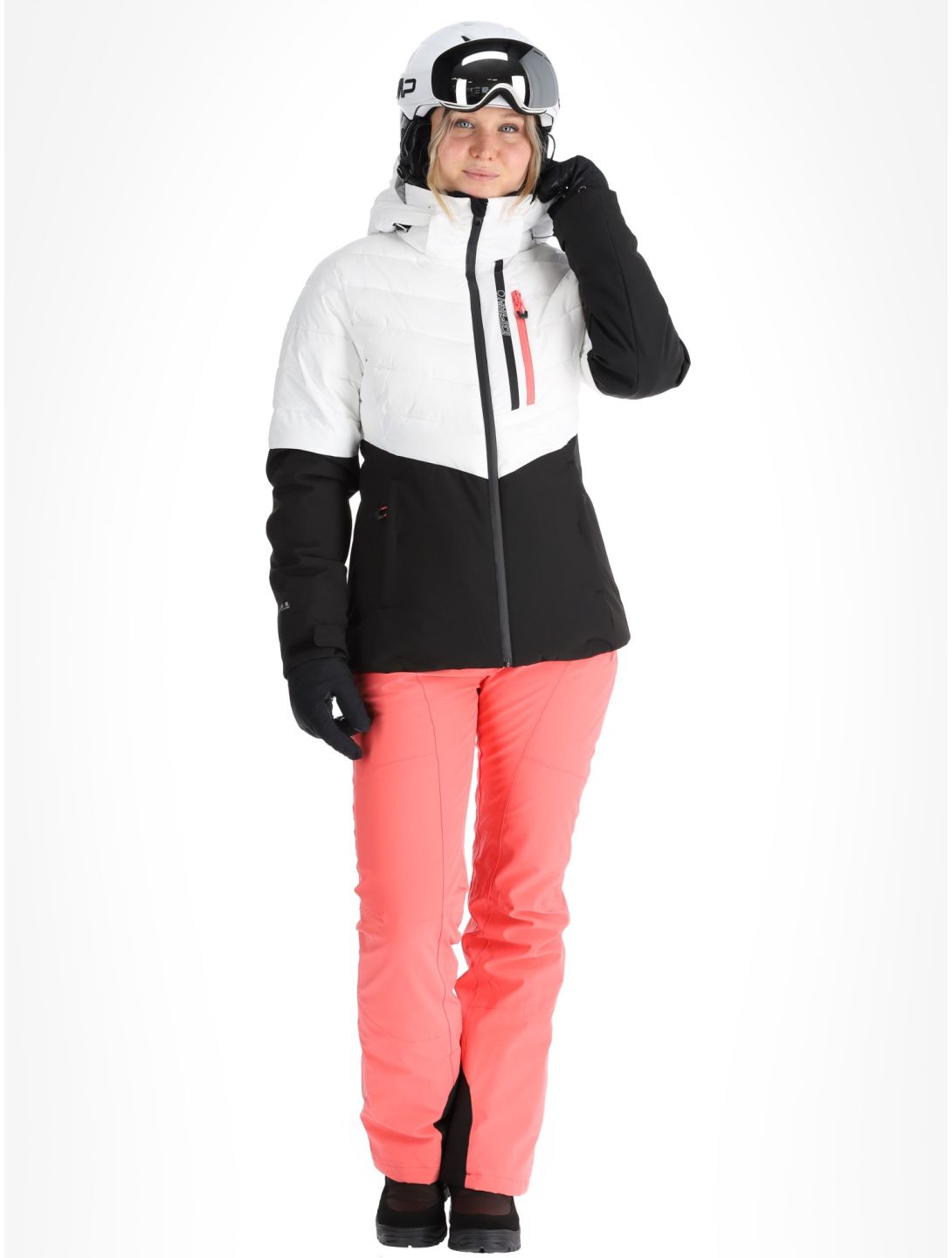 Icepeak, Florala veste de ski femmes Optic White blanc 