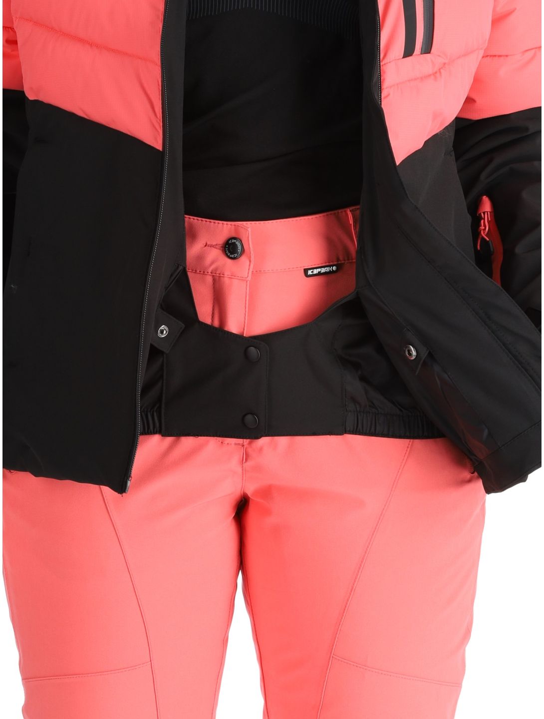 Icepeak, Florala veste de ski femmes Pink rose 