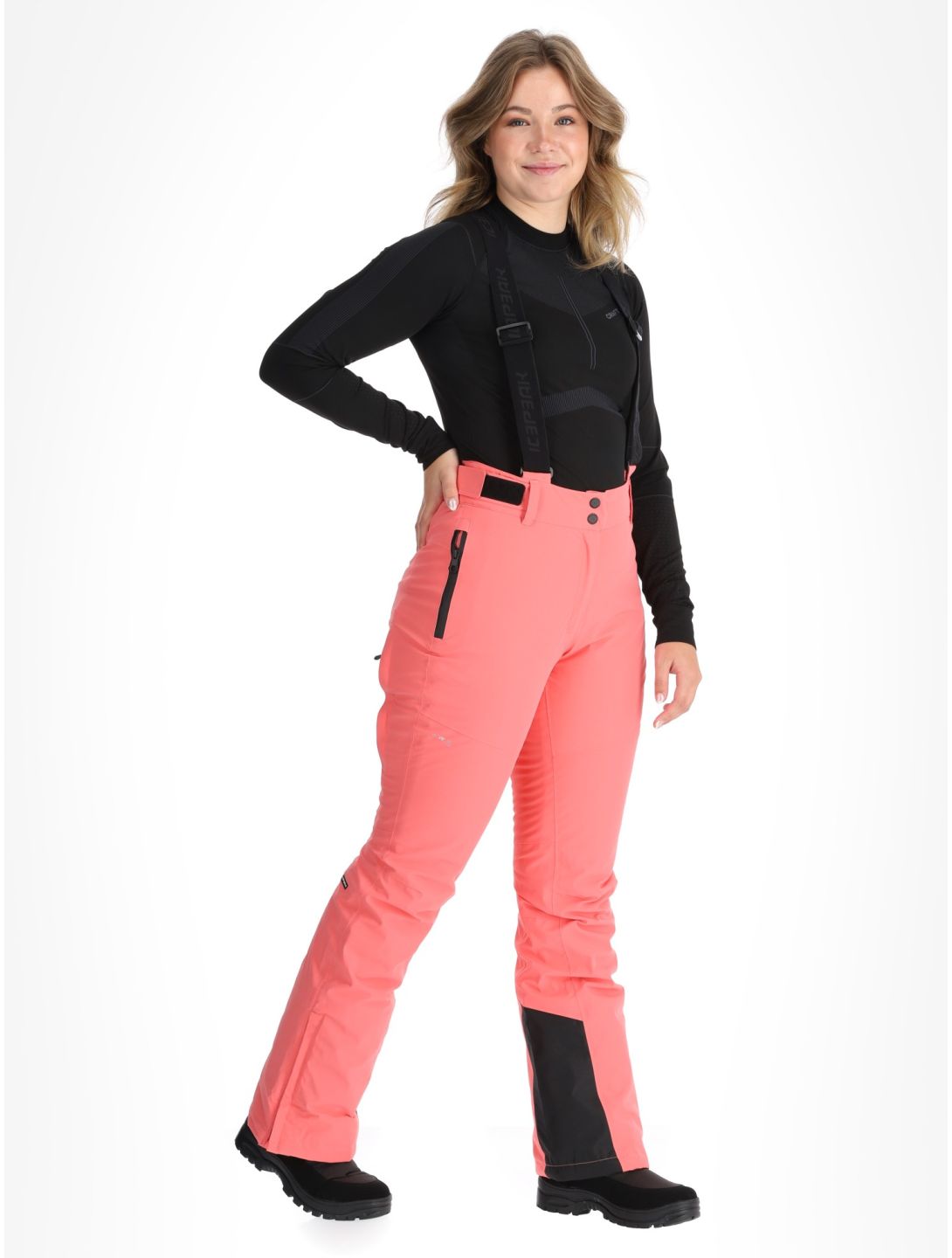 Icepeak, Florence pantalon de ski femmes Pink rose 