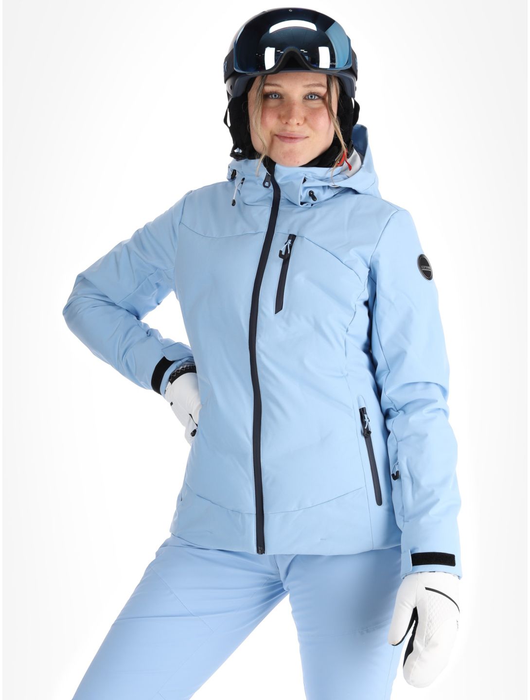 Icepeak, Flovilla veste de ski femmes Light Blue bleu 