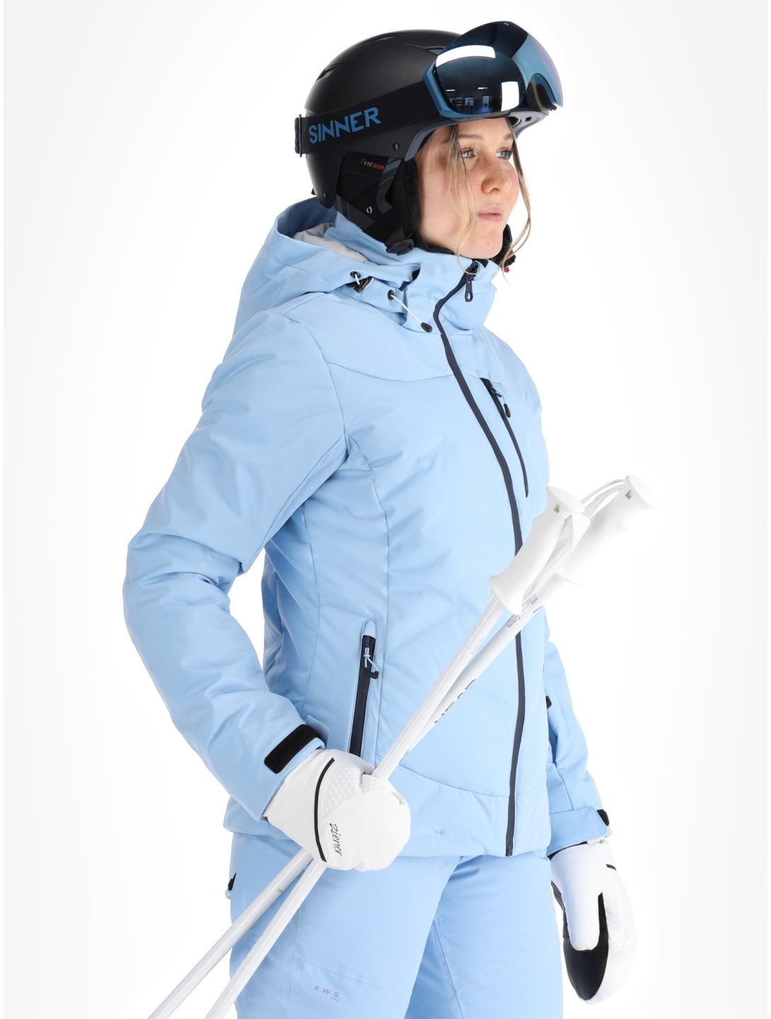 Icepeak, Flovilla veste de ski femmes Light Blue bleu 