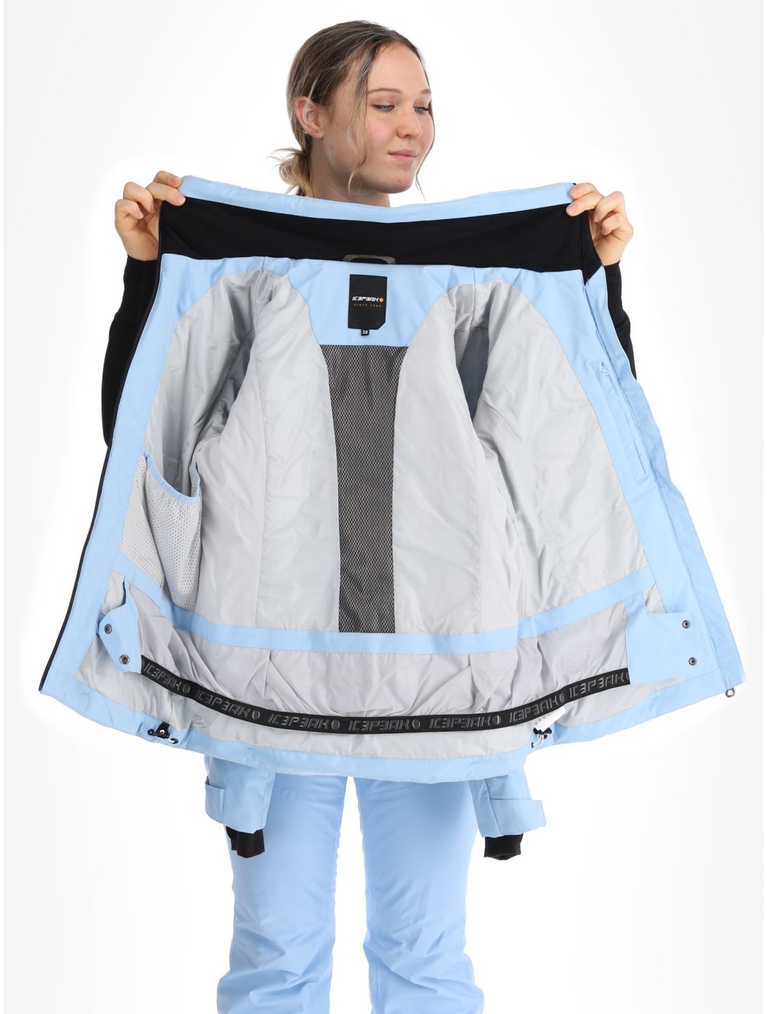 Icepeak, Flovilla veste de ski femmes Light Blue bleu 