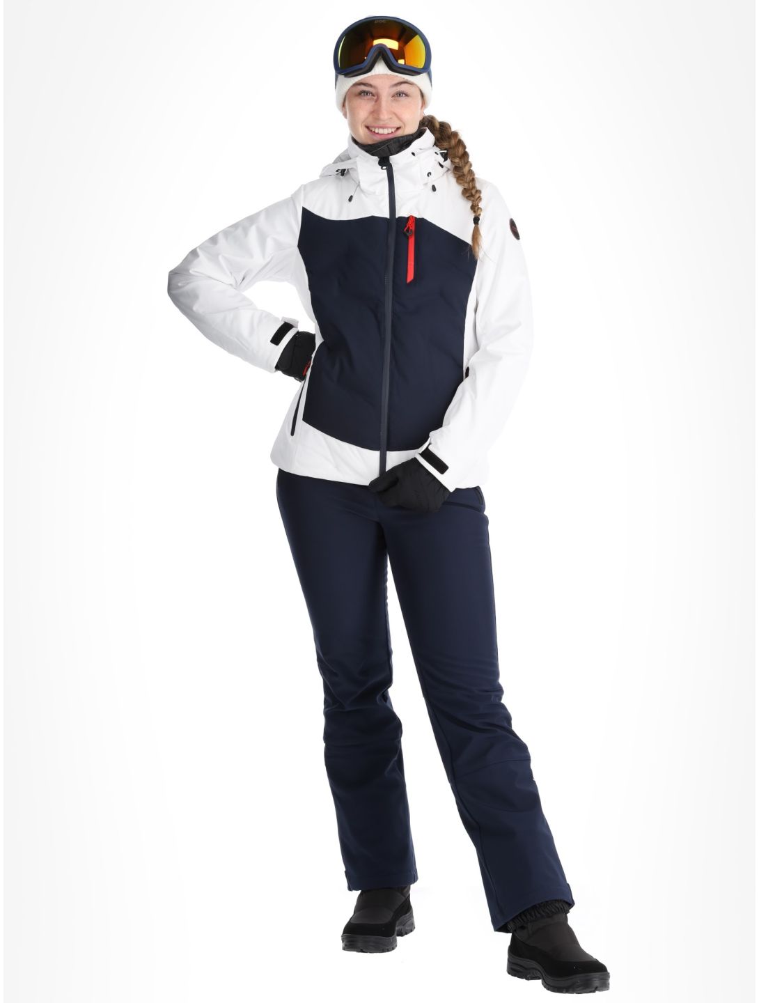 Icepeak, Flovilla veste de ski femmes Optic White blanc 