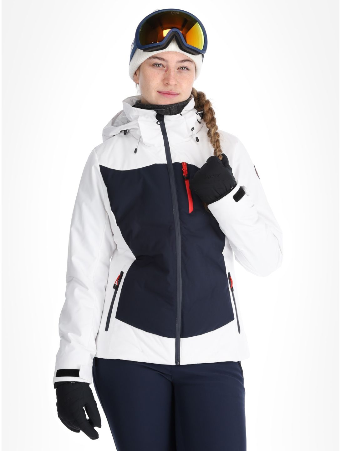 Icepeak, Flovilla veste de ski femmes Optic White blanc 